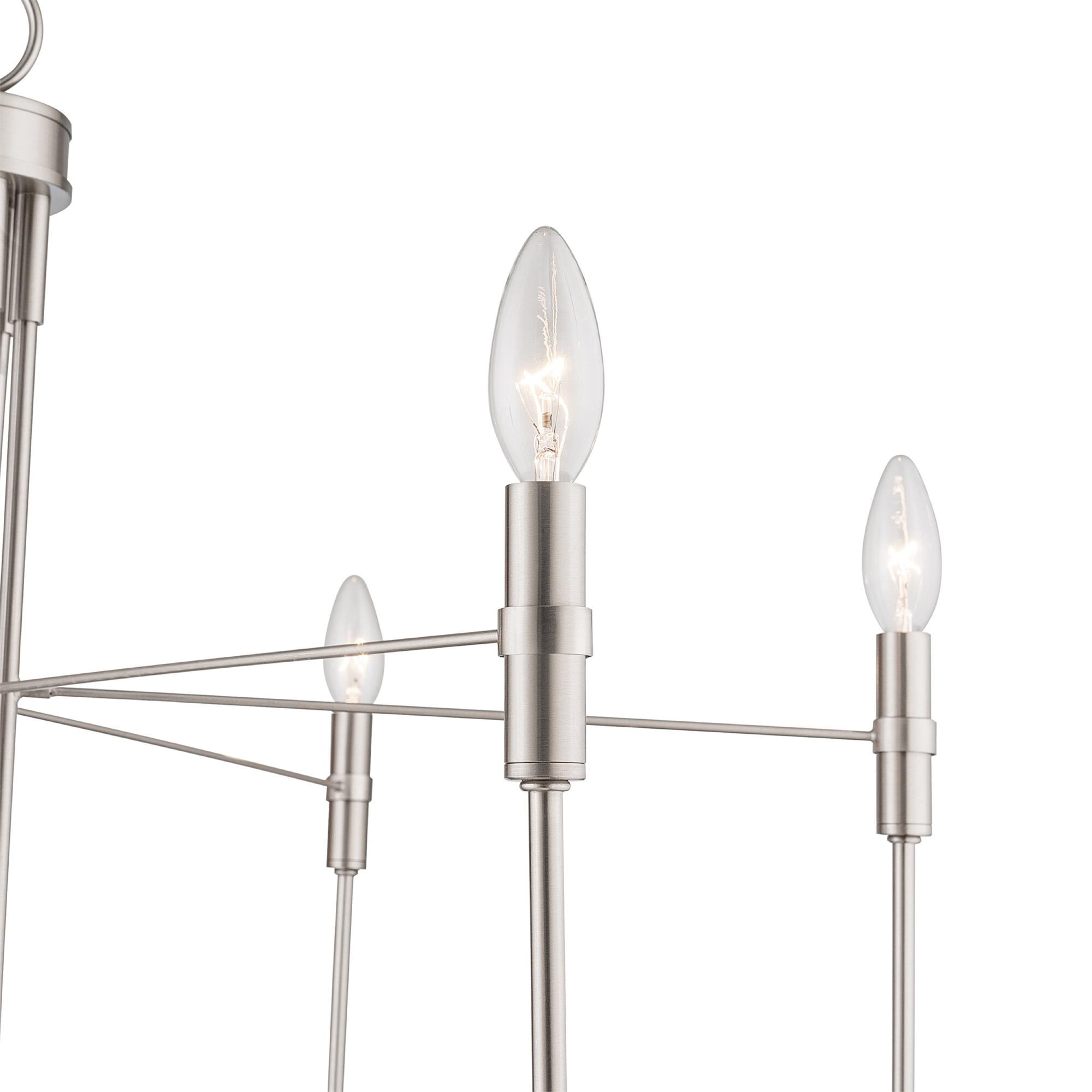 Shown in Brushed Nickel finish