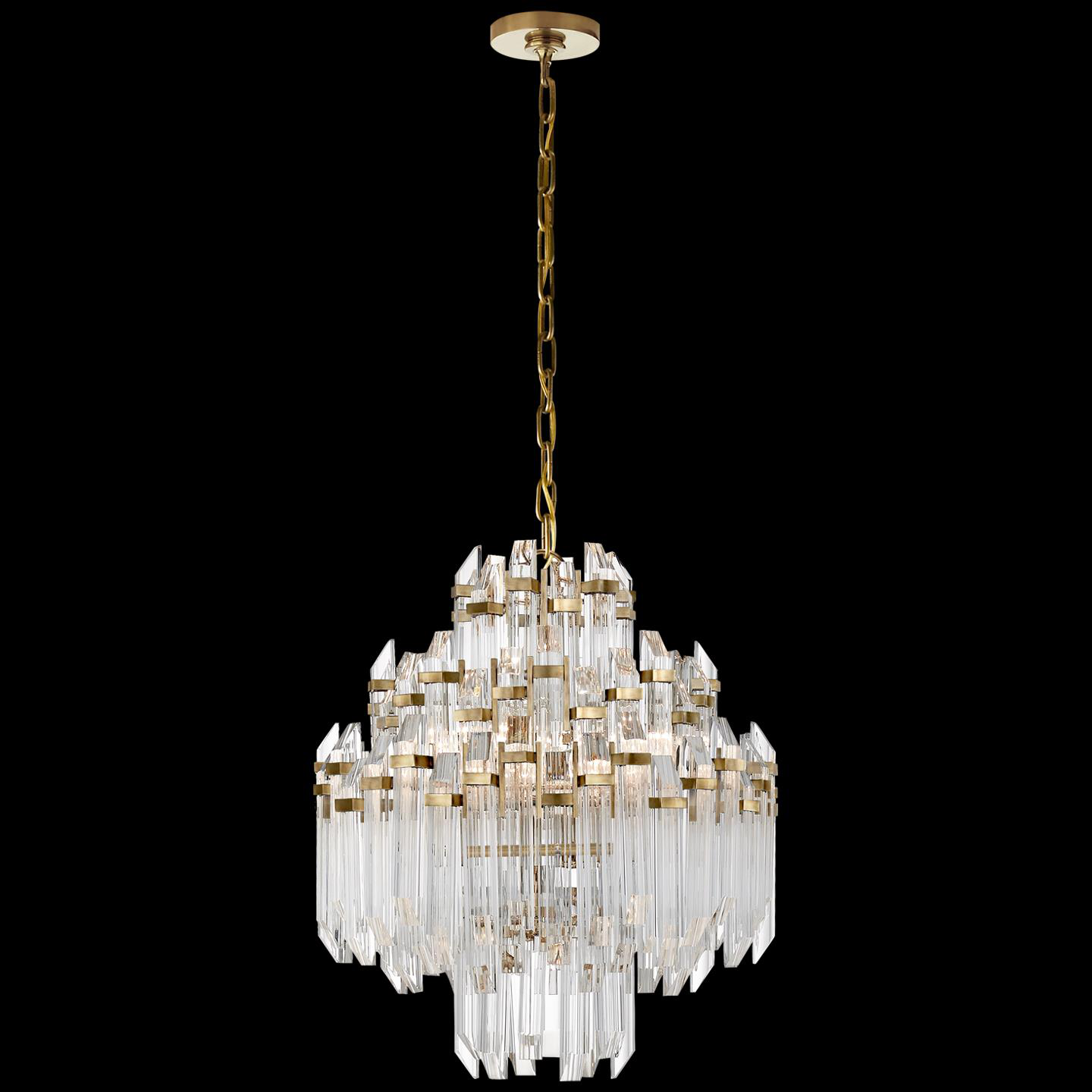 Suzanne Kasler Adele 20 Inch 6 Light Mini Chandelier by Visual Comfort Signature Collection
