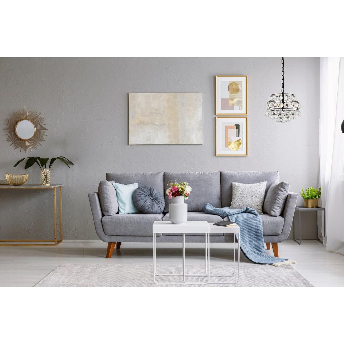 Savannah 12 Inch Mini Pendant by Elegant Lighting