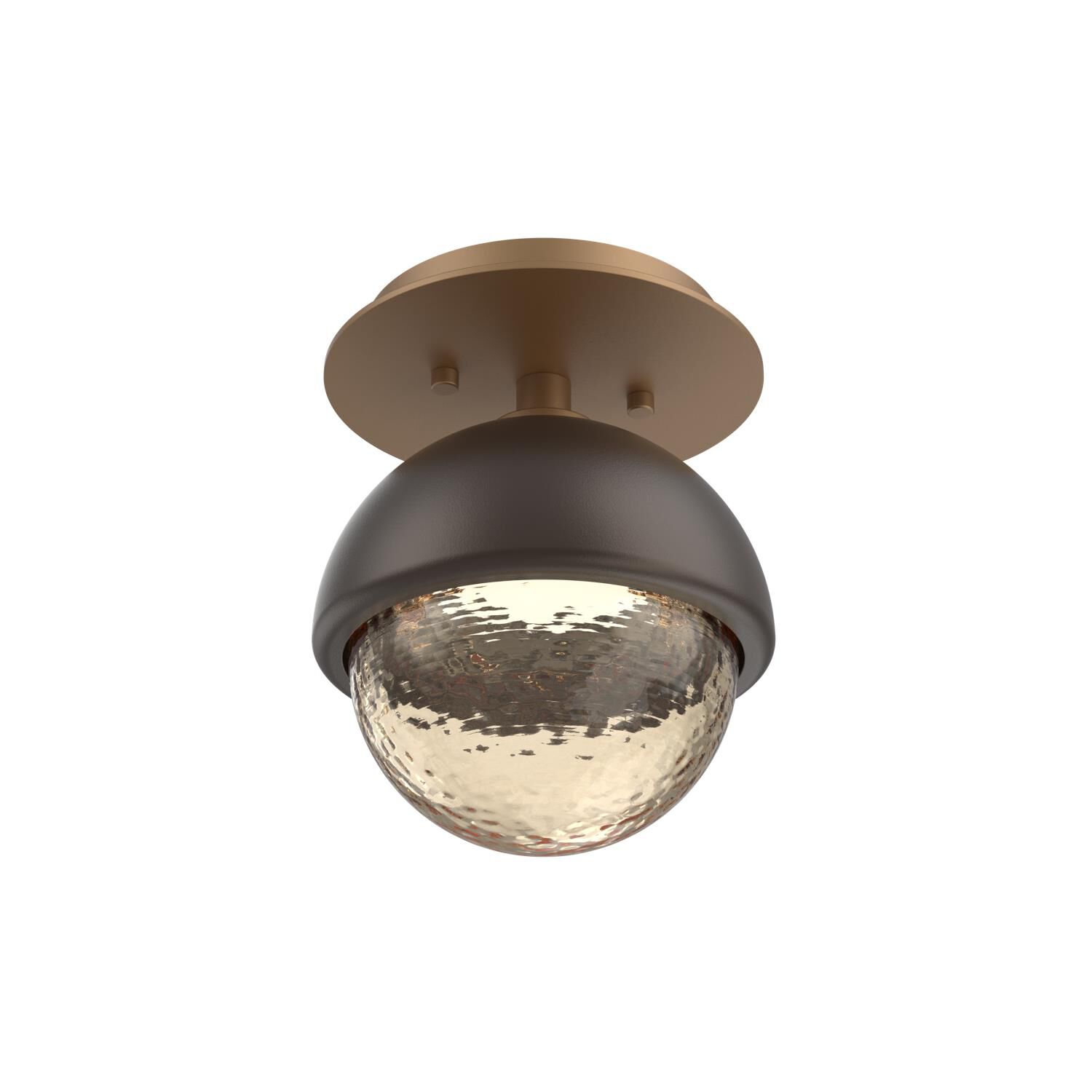 Levi Wilson Cabochon 6 Inch Flush Mount by Hammerton Studio