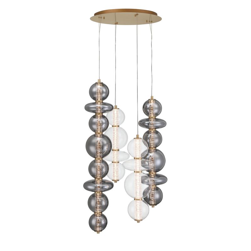 Atomo 30 Inch 4 Light Multi Light Pendant by Eurofase Lighting
