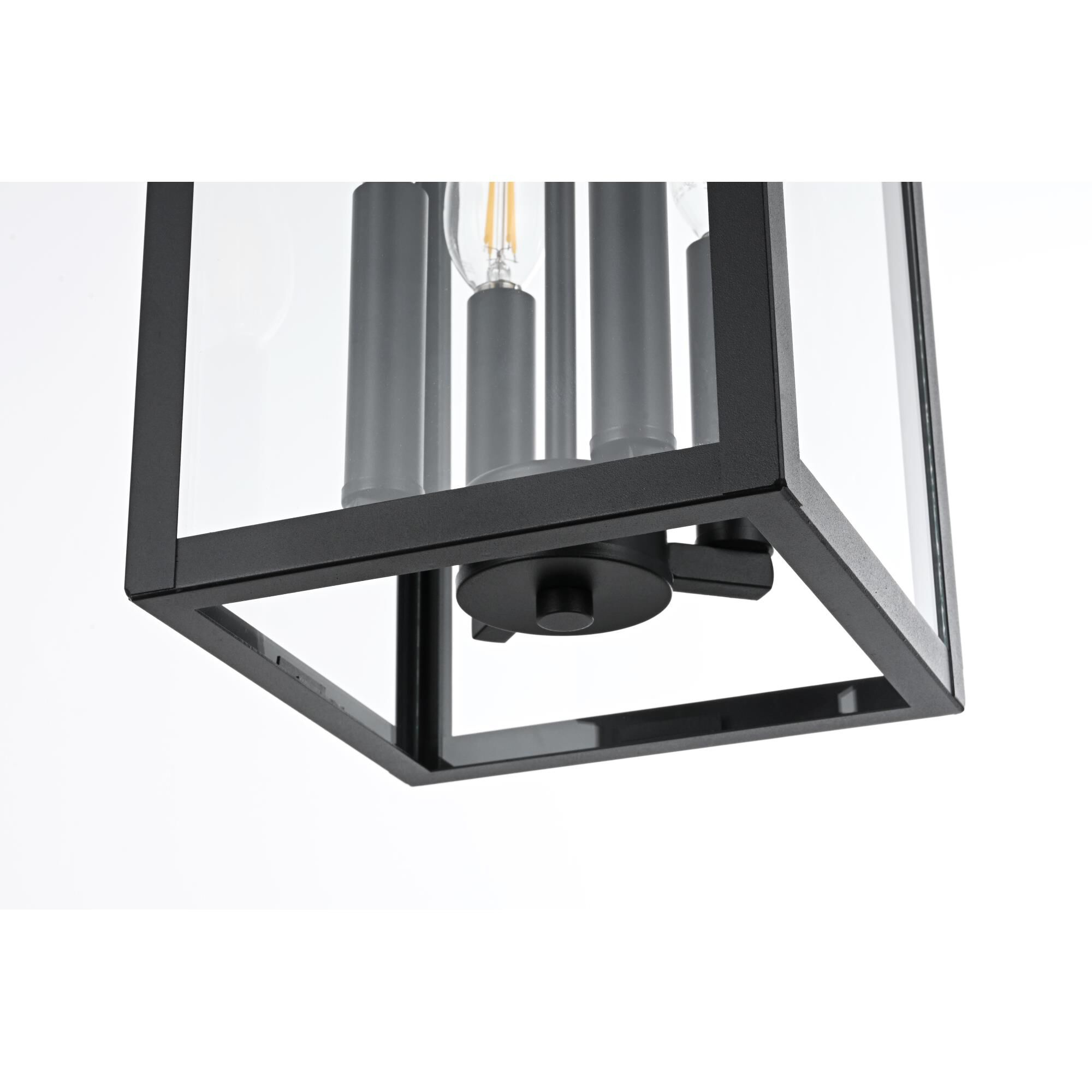 Sheridan 9 Inch Outdoor Hanging Lantern by Elegant Lighting