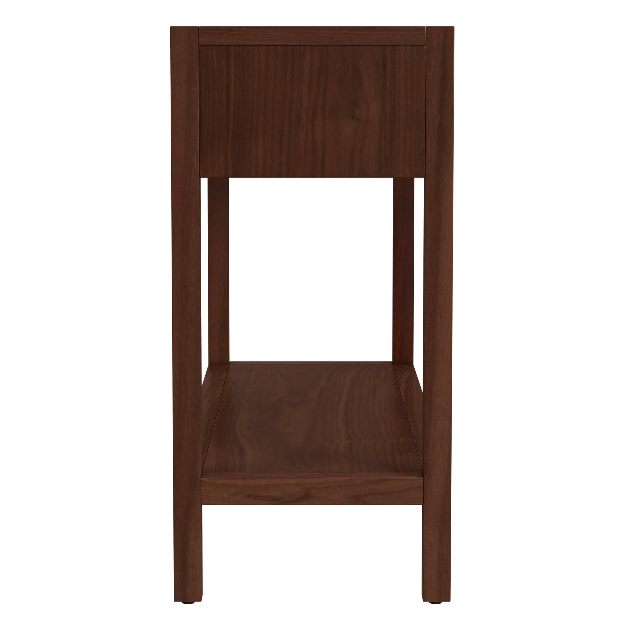 Shown in Walnut finish