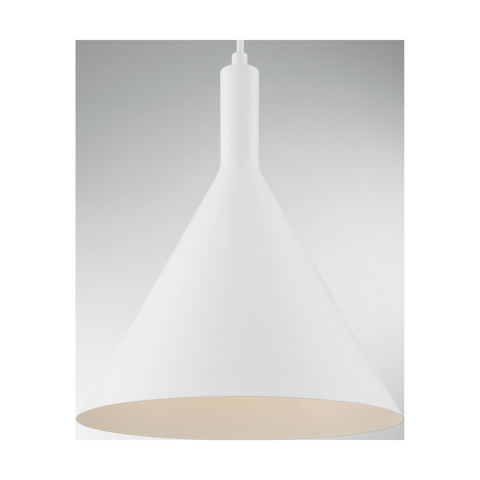 Shown in Matte White finish