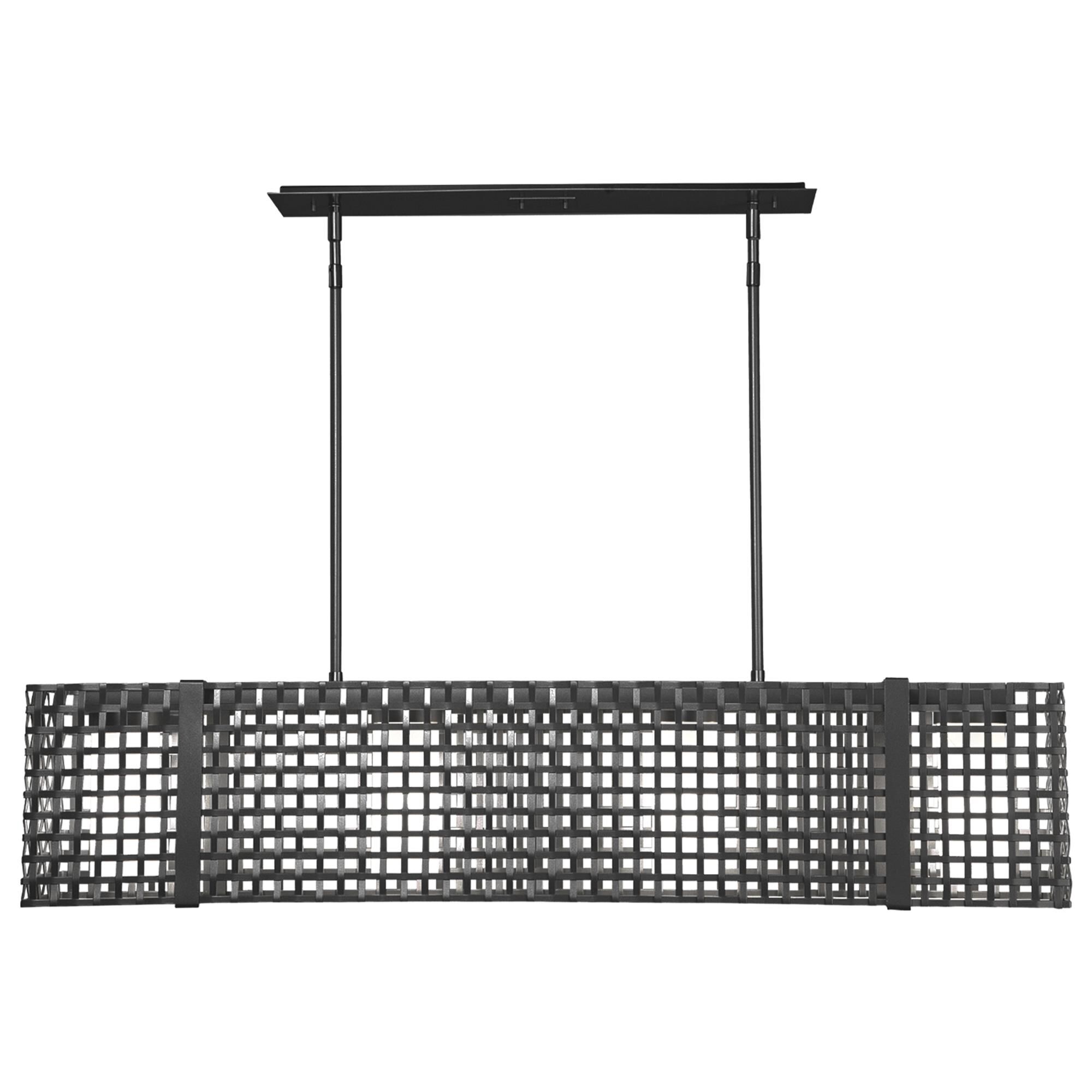 Tweed Linear Suspension Light by Hammerton Studio