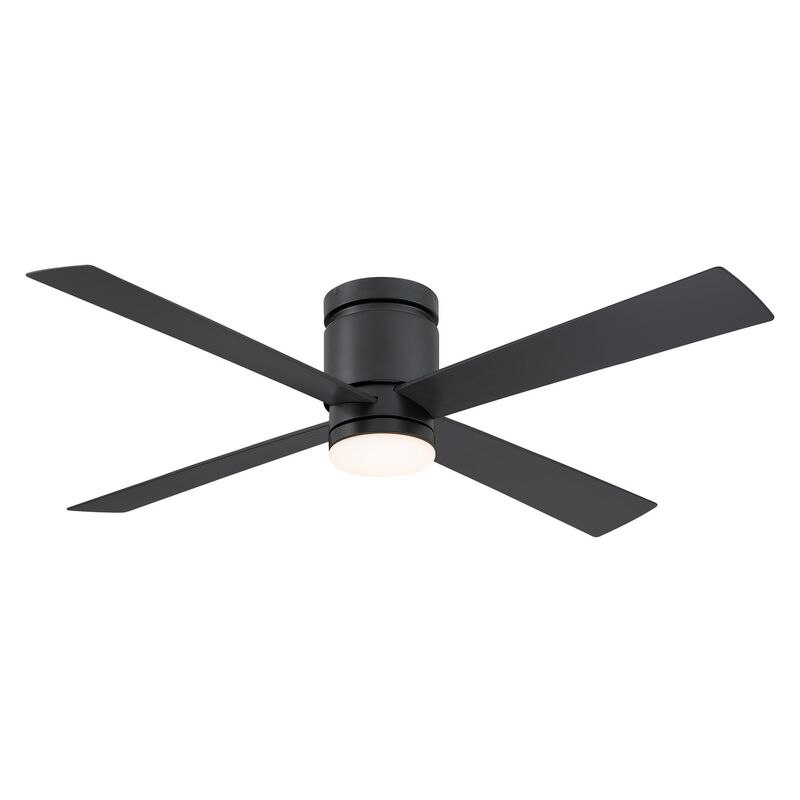 Kwartet 52 Inch Flush Mount Fan with Light Kit by Fanimation