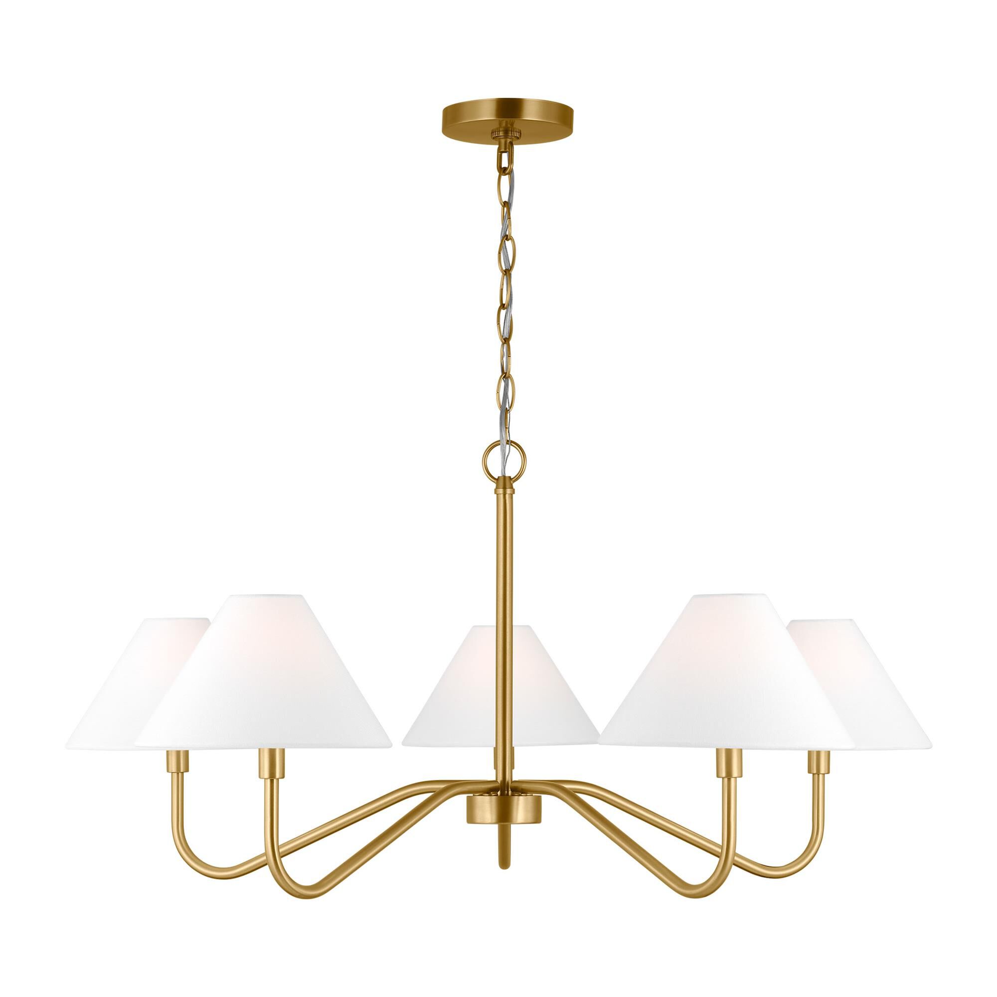 Shown in Satin Brass finish