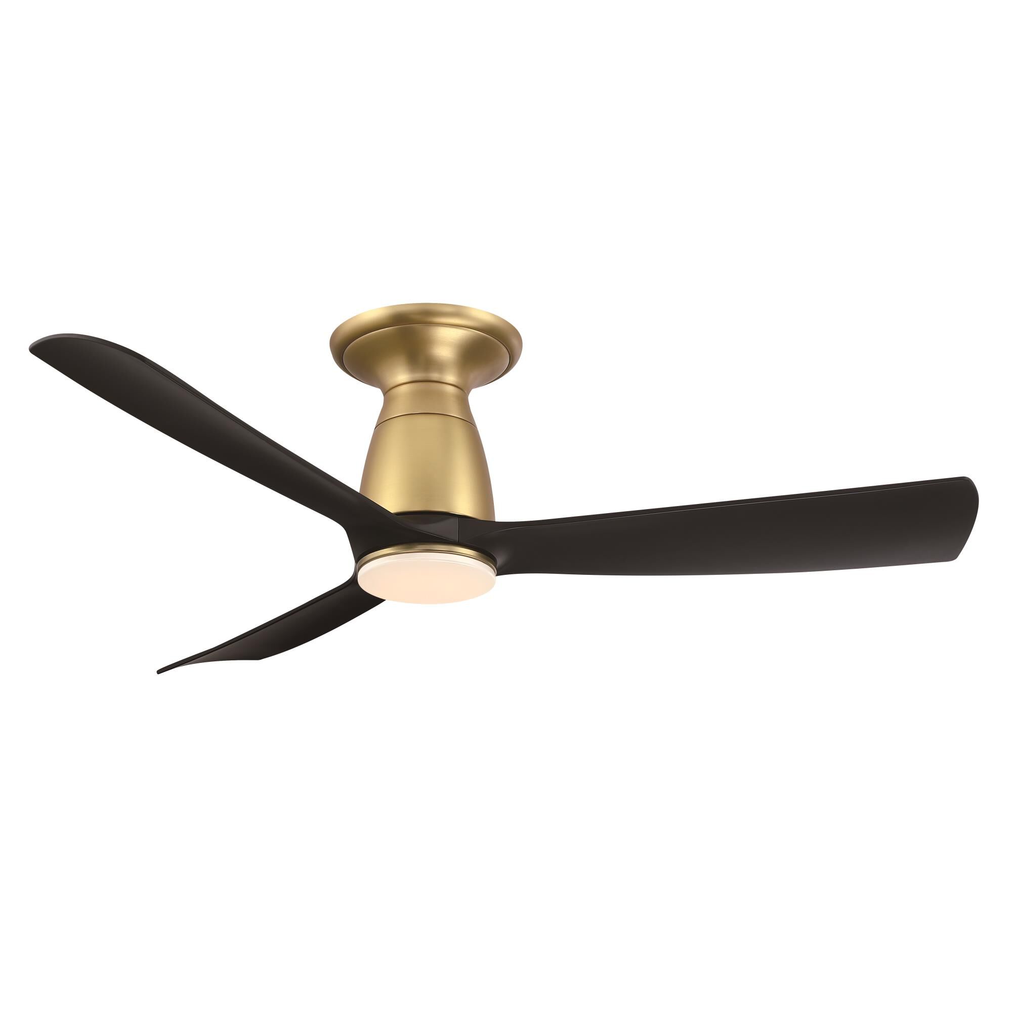 Shown in Brushed Satin Brass finish and Opal Frosted glass