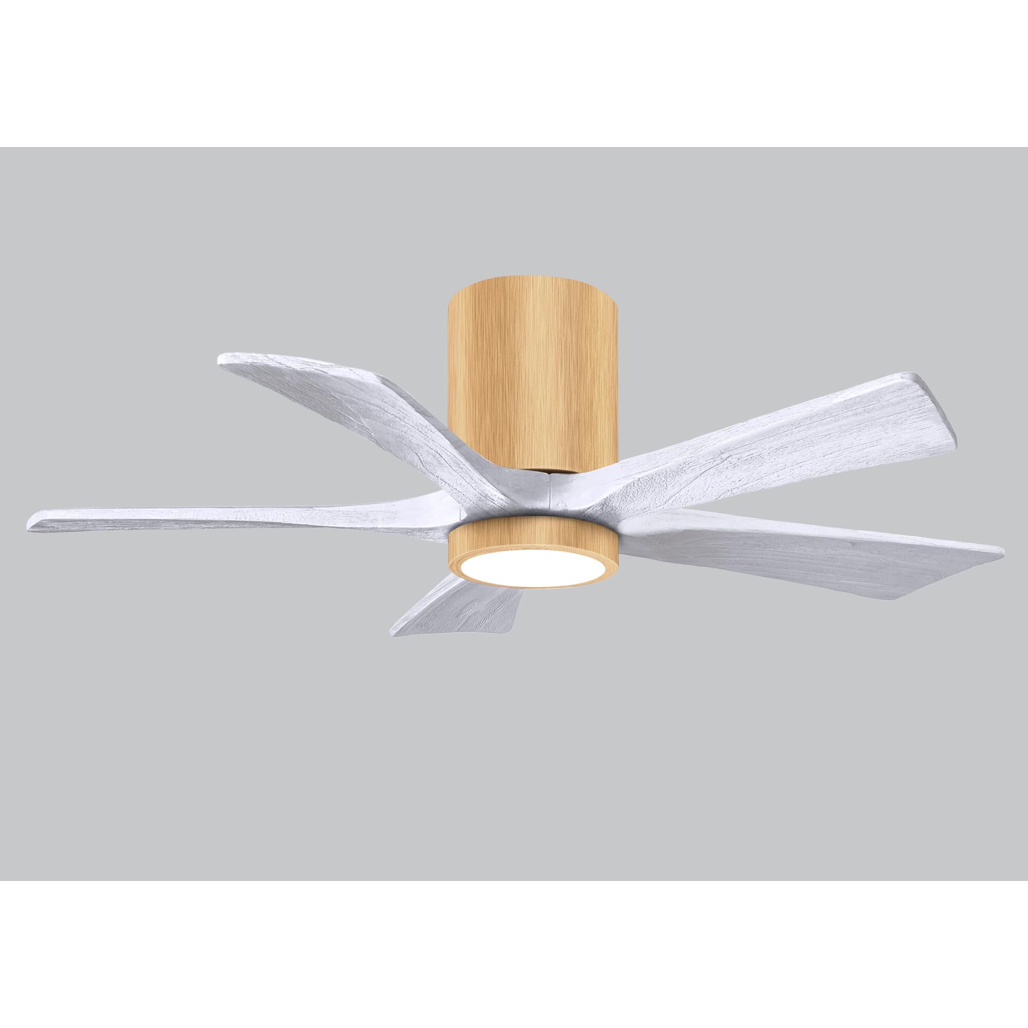 Irene 42 Inch Flush Mount Fan with Light Kit by Matthews Fan Company