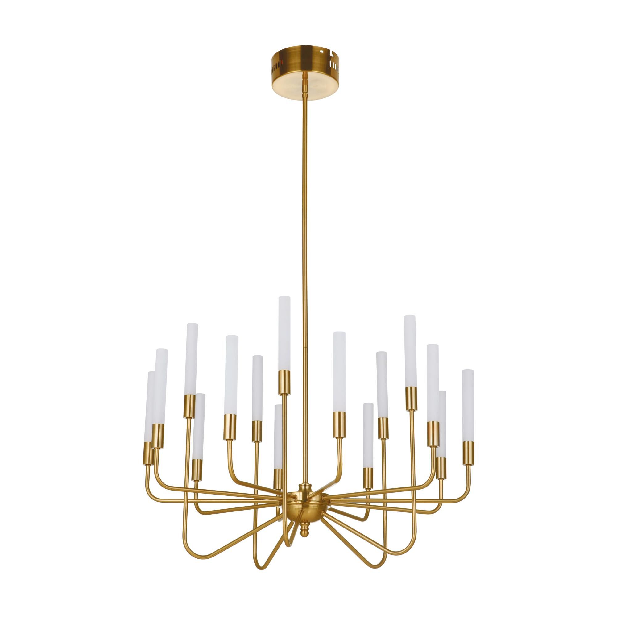 Valdi 32 Inch 15 Light LED Chandelier by Craftmade