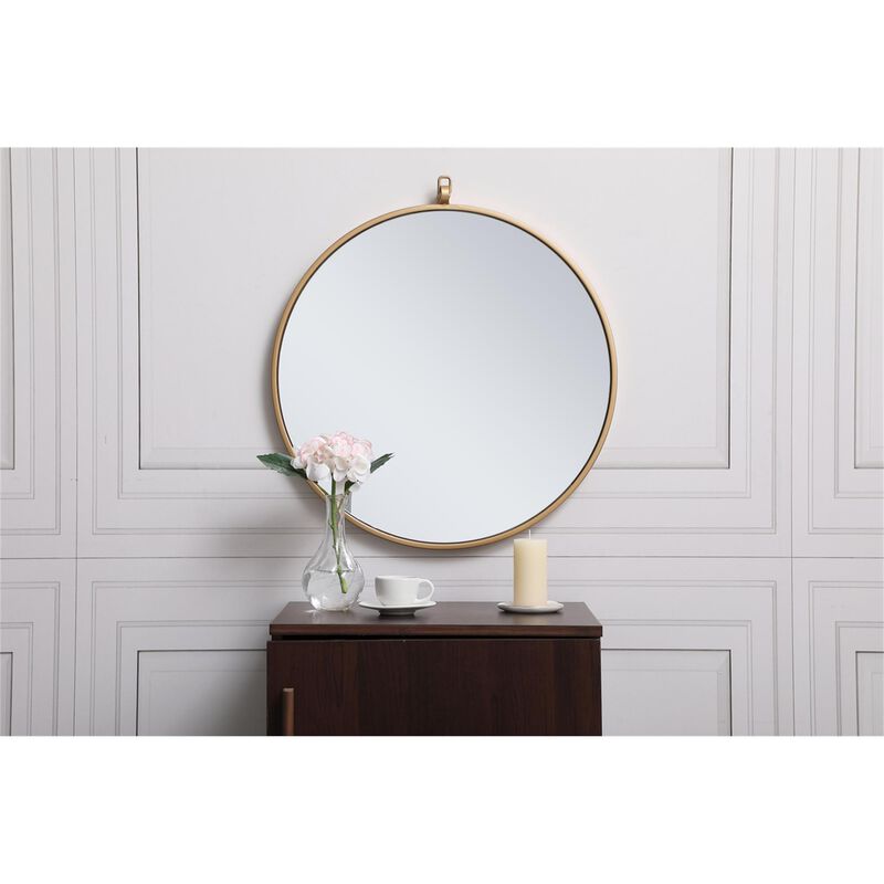 Rowan Small Decorative Mirror by Elegant Decor