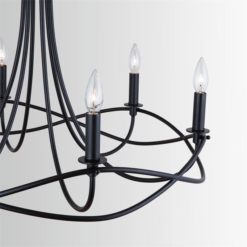 Sonnet 29 Inch 6 Light Chandelier by Capital Lighting Fixture Company