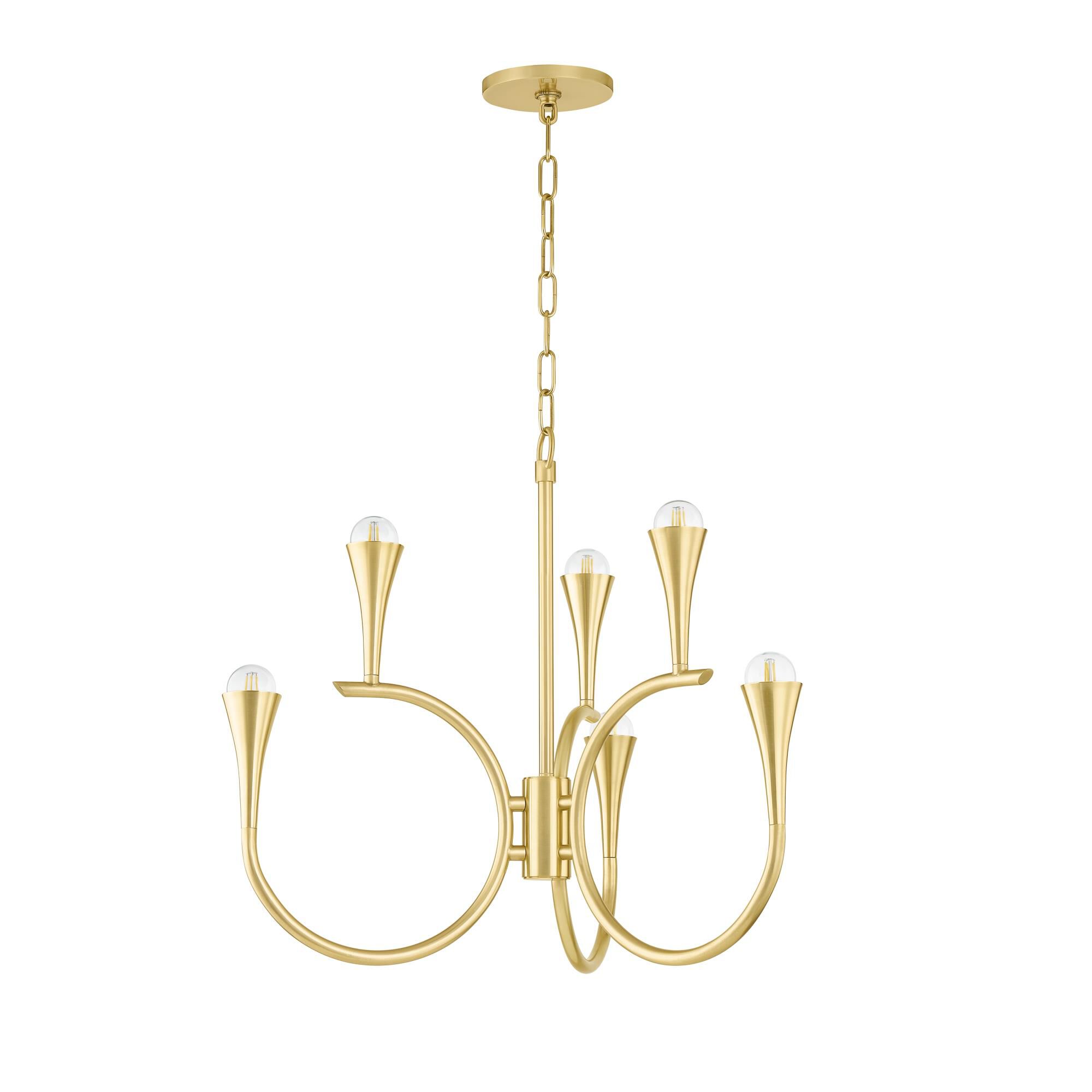 Aviana 27 Inch Chandelier by Mitzi