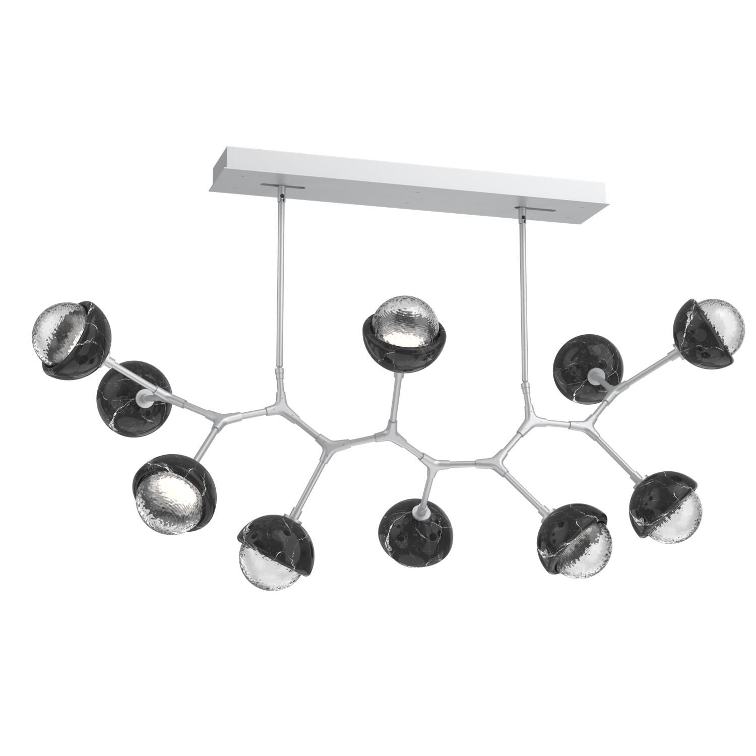 Levi Wilson Cabochon 56 Inch Linear Suspension Light by Hammerton Studio