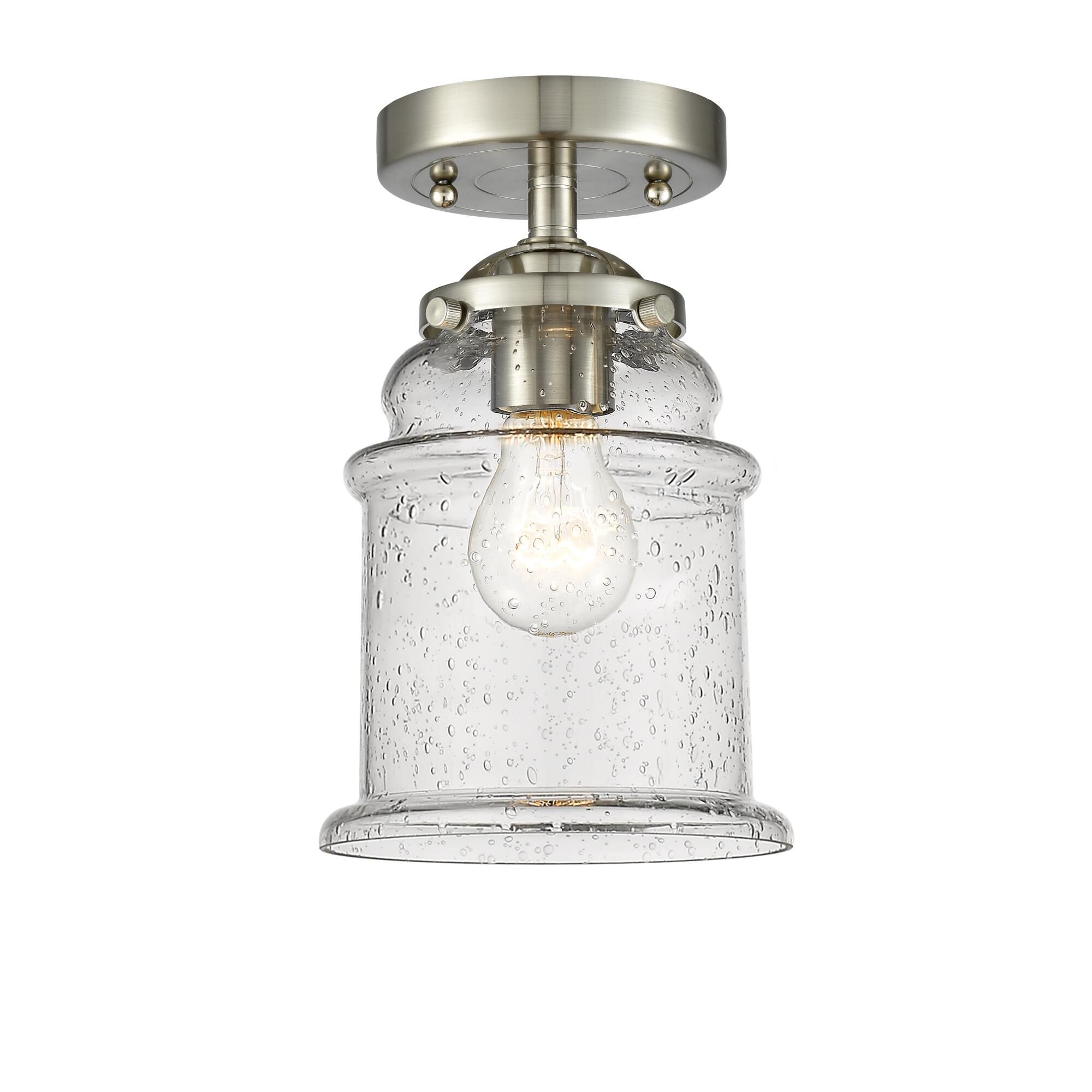 Bruno Marashlian Canton 6 Inch 1 Light Semi Flush Mount by Innovations Lighting