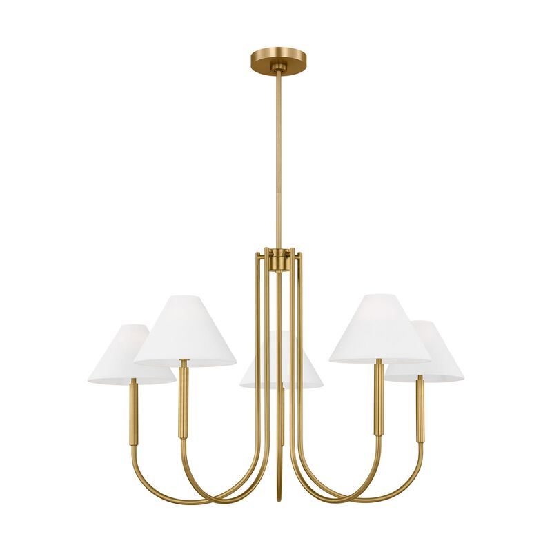 Drew & Jonathan Porteau Large Chandelier by Visual Comfort Studio