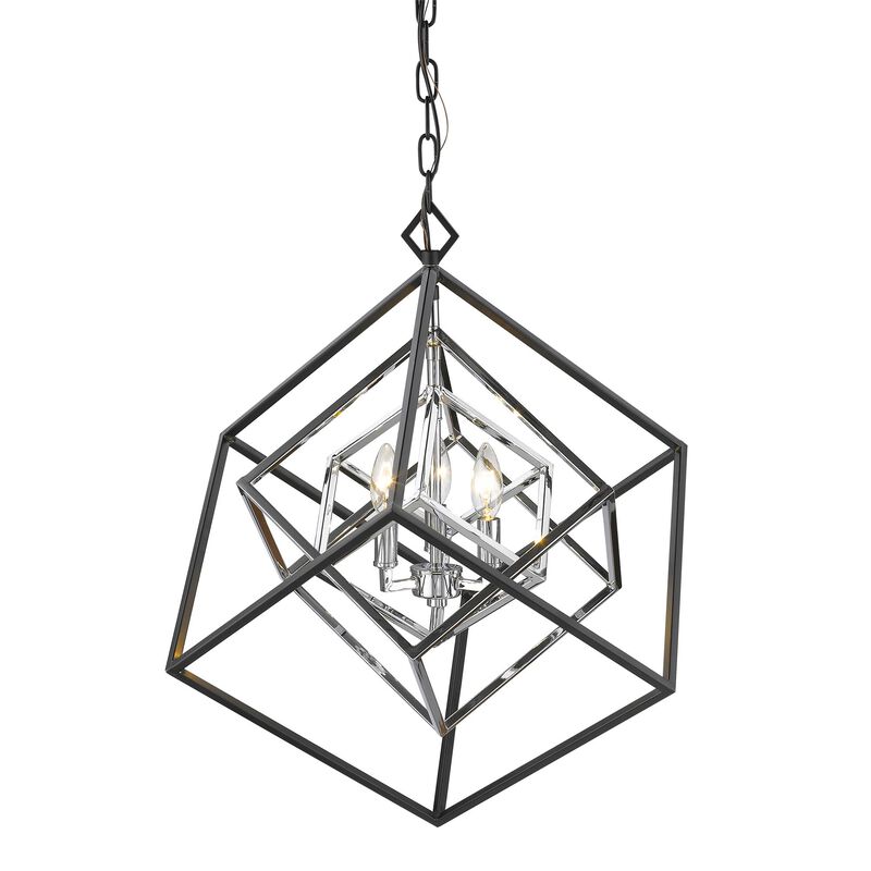 Euclid 23 Inch Cage Pendant by Z-Lite