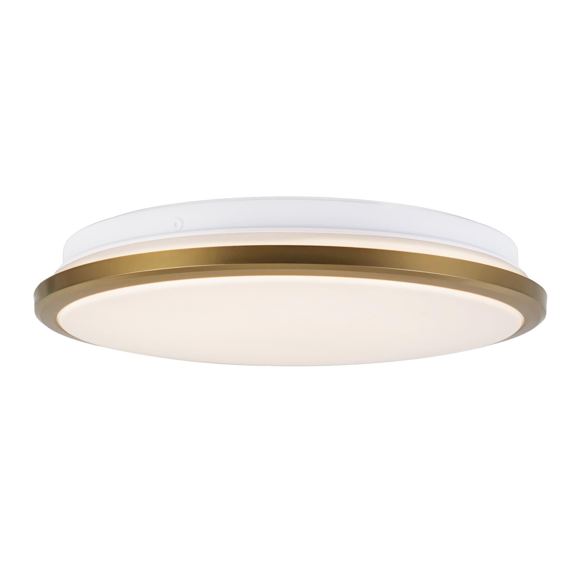 Shown in Brushed Gold finish and Frosted Acrylic Diffuser glass