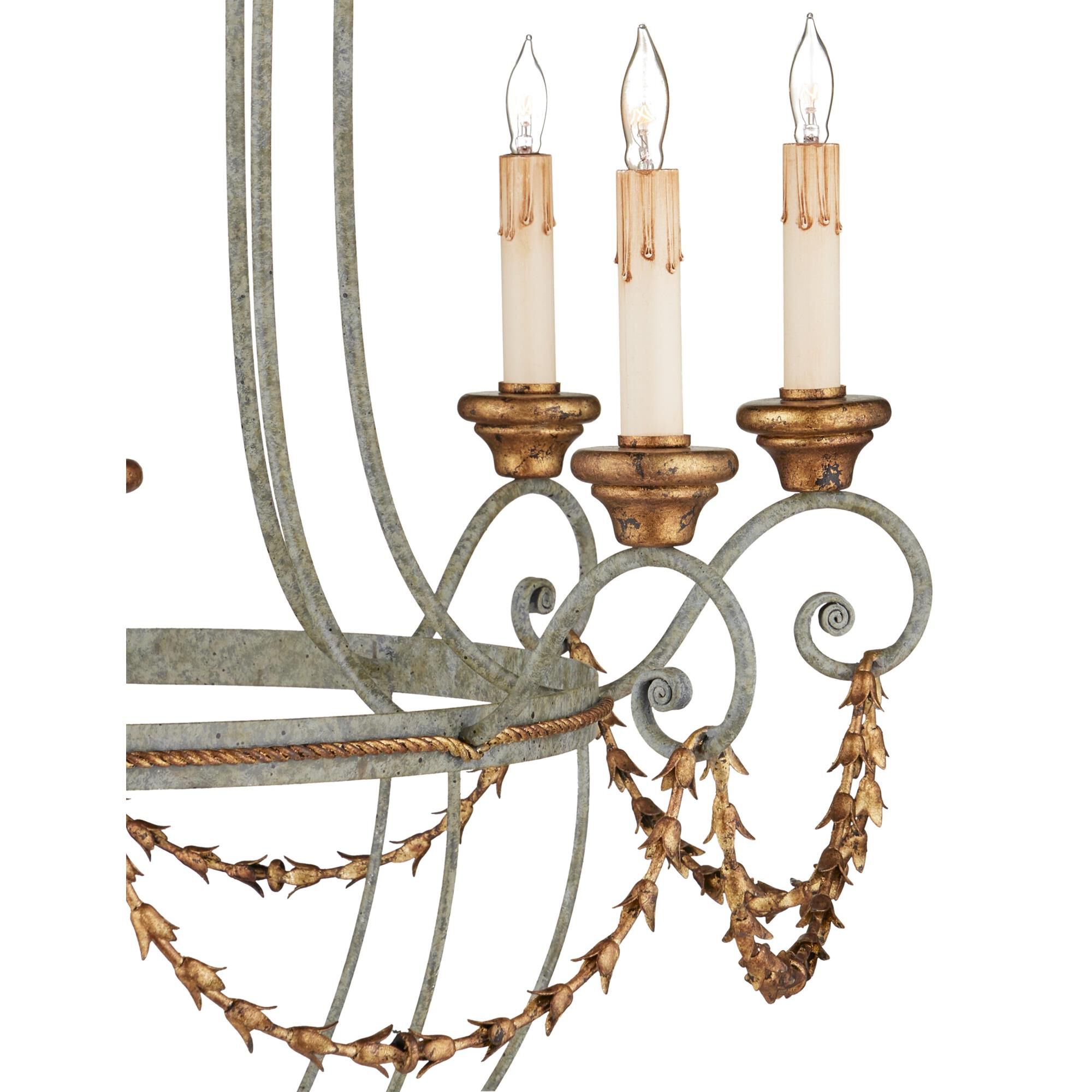 Shown in Etruscan/Gold Leaf finish