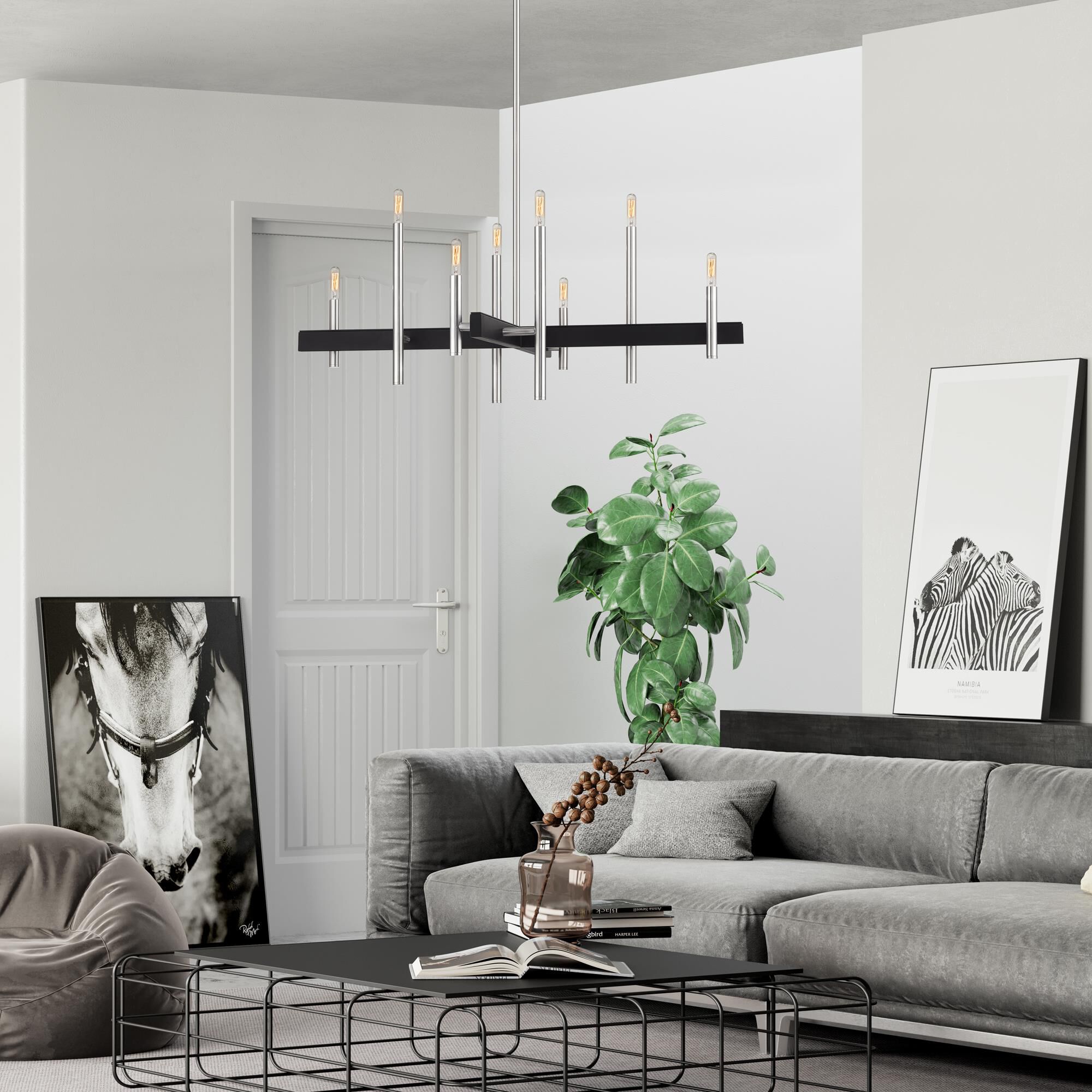 Denmark 36 Inch Chandelier by Livex Lighting