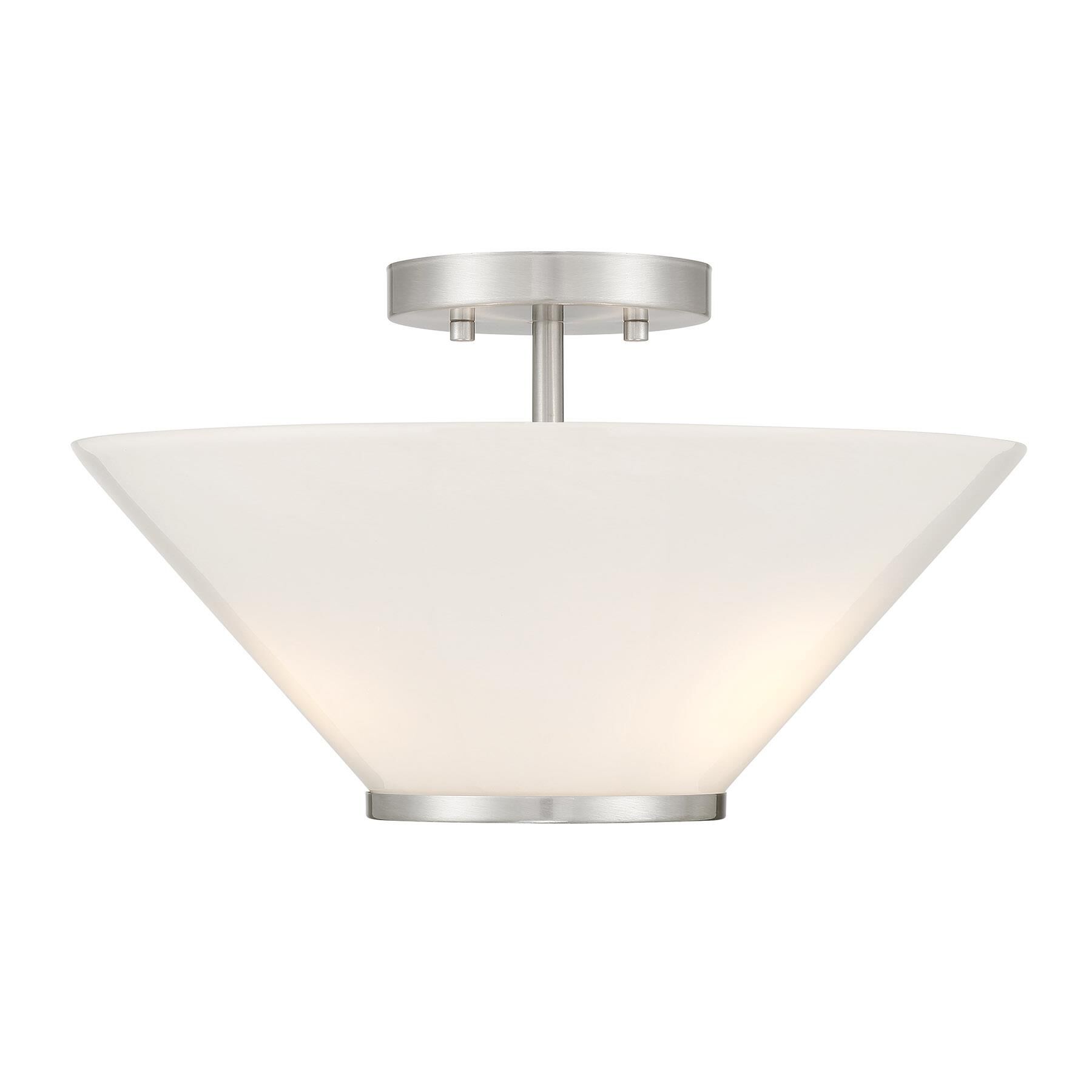Blair 15 Inch Semi Flush Mount by Savoy House