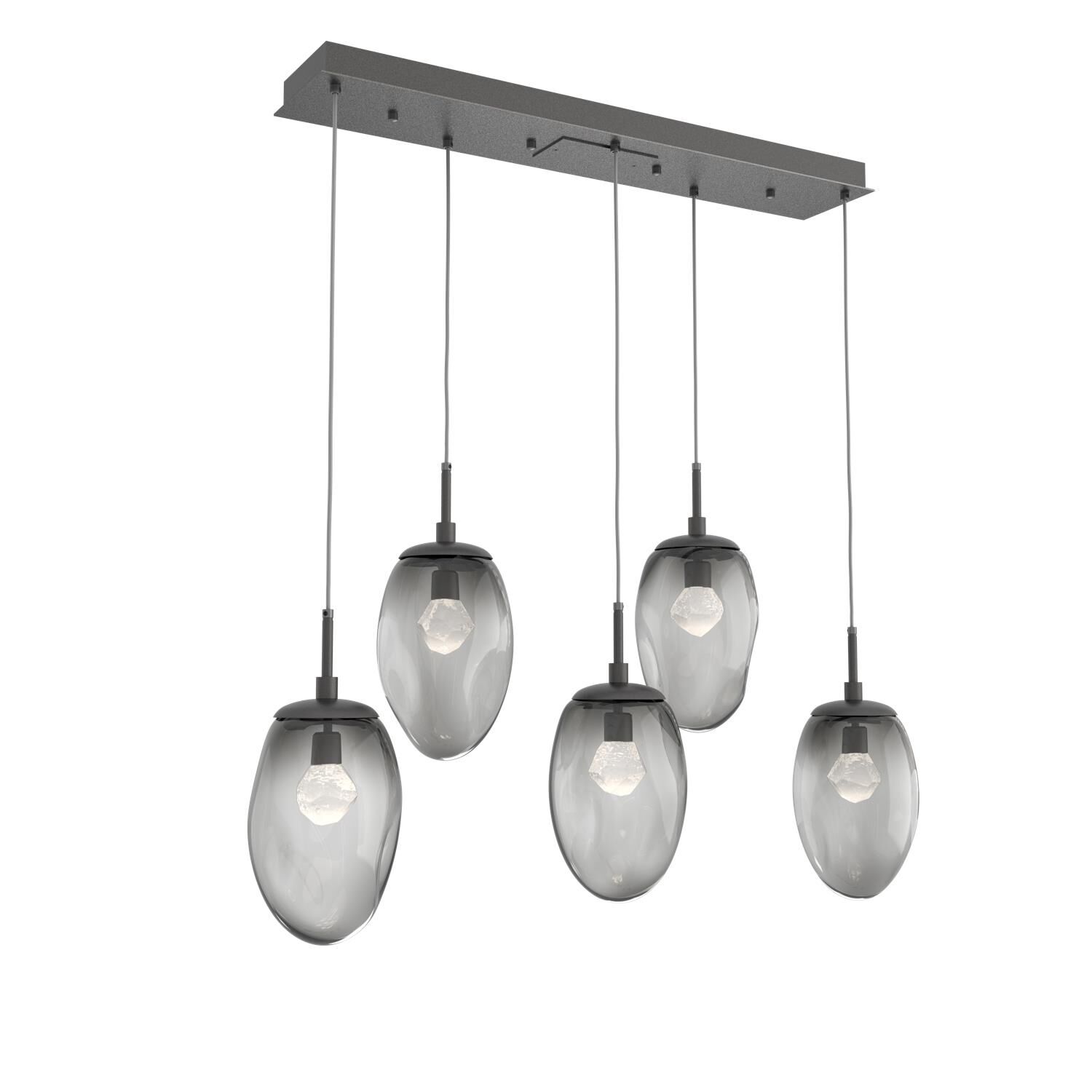 Meteo 42 Inch 5 Light LED Multi Light Pendant by Hammerton Studio