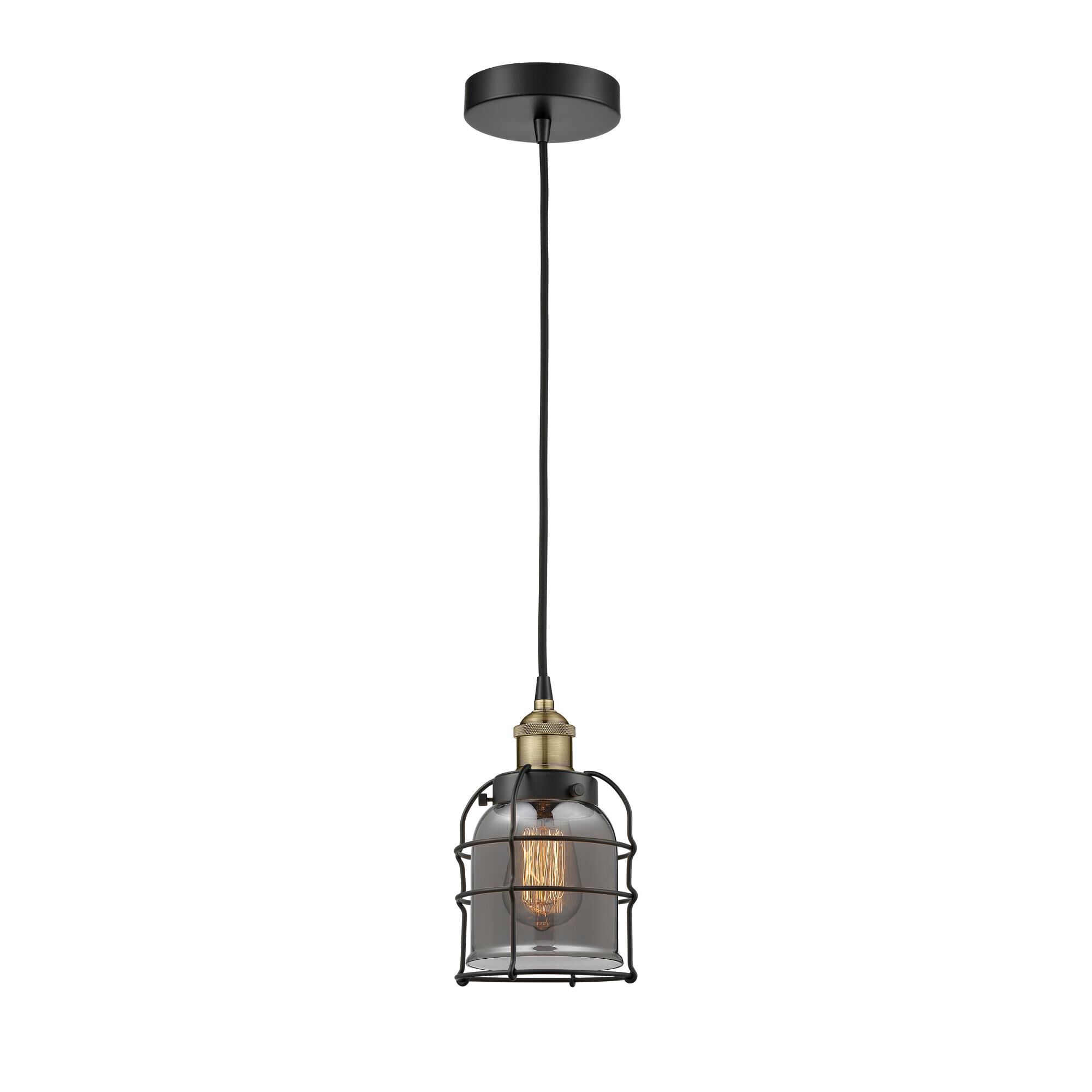Bruno Marashlian Bell Cage 6 Inch Mini Pendant by Innovations Lighting