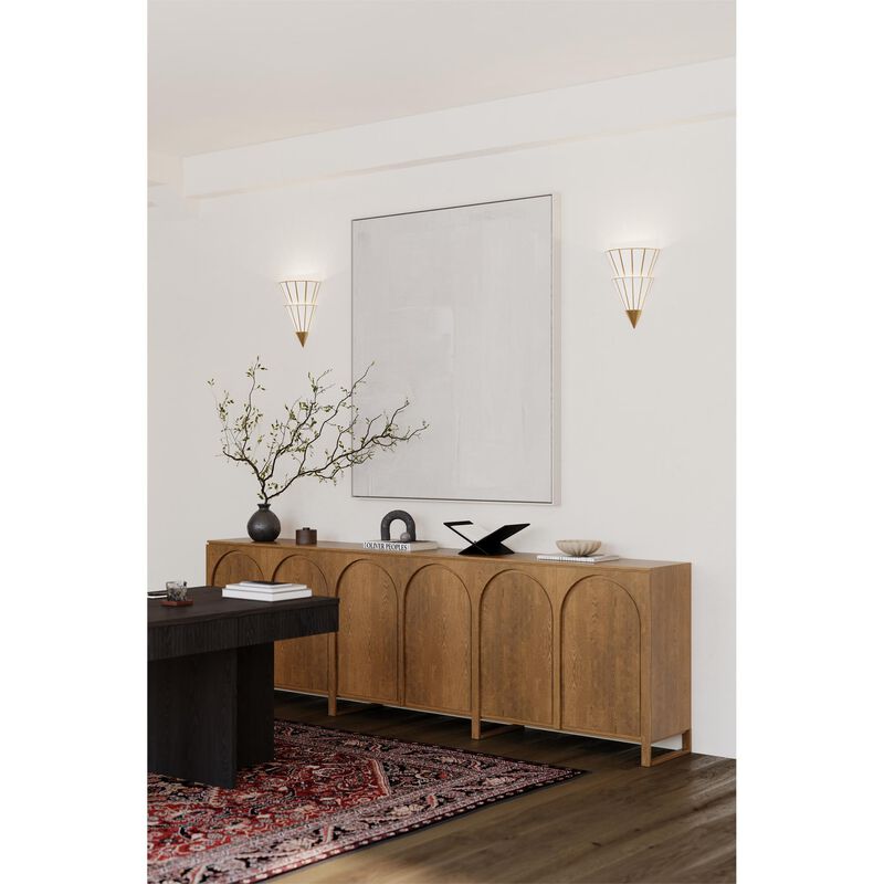 Jaxen 14 inch Wall Sconce by Metropolitan Lighting