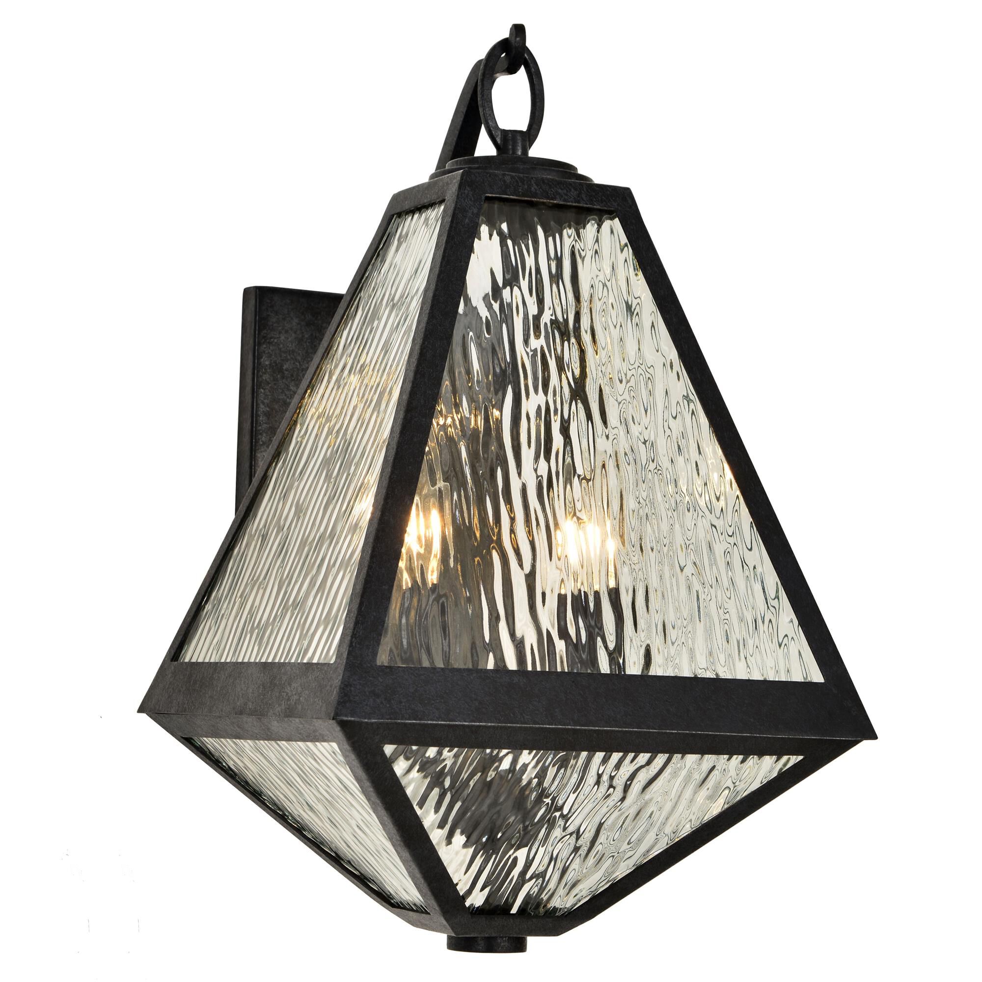 Shown in Black Charcoal finish and Water glass