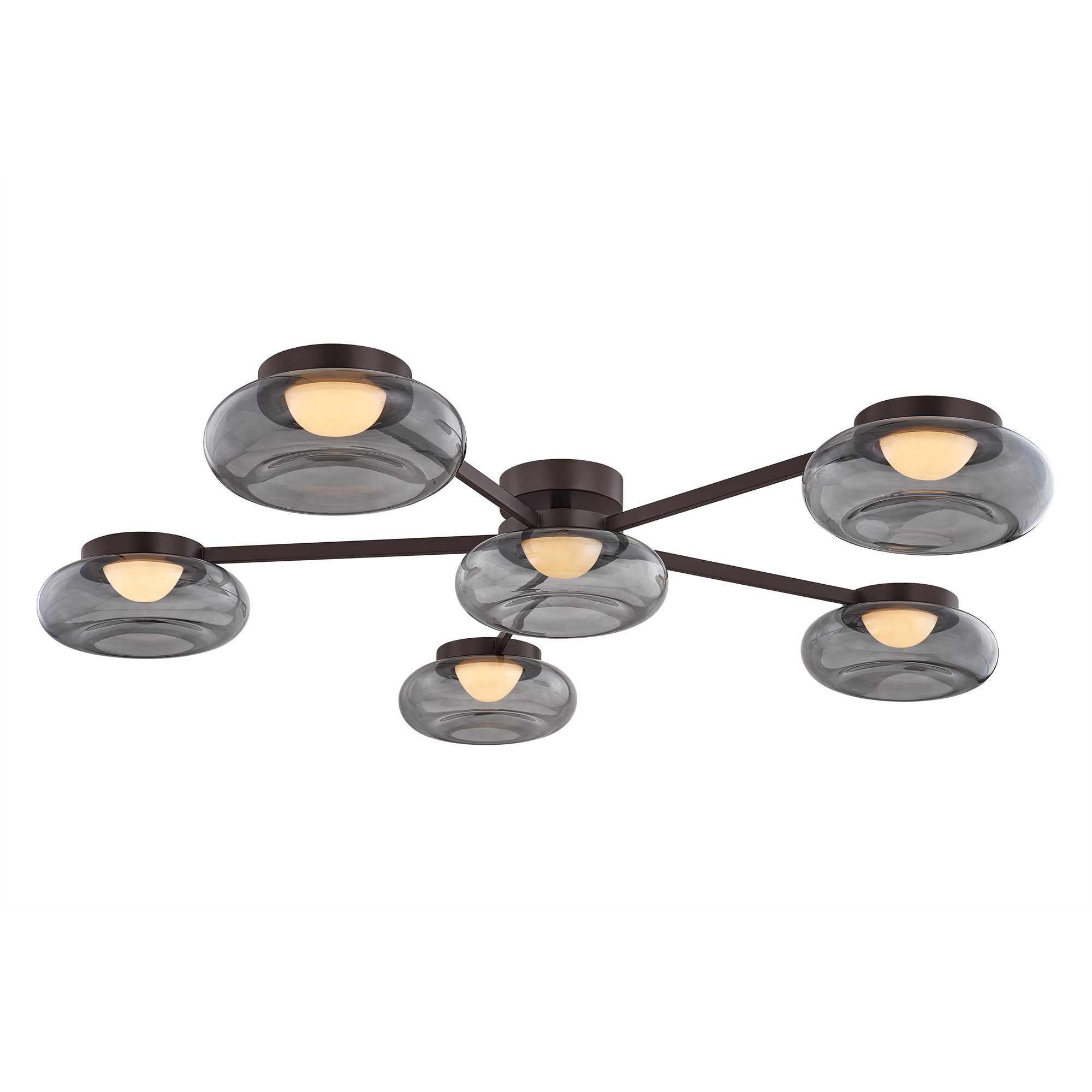 Opalesce 50 Inch Semi Flush Mount,