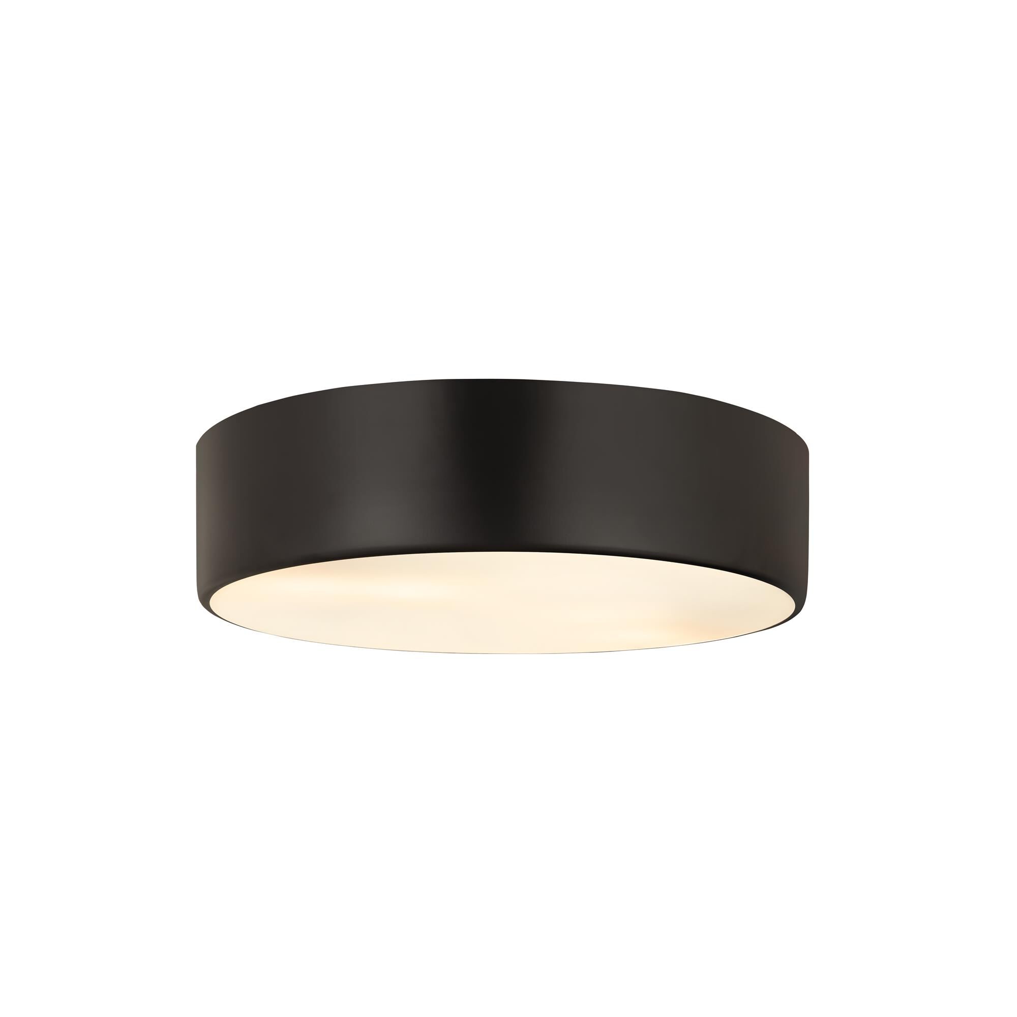 Shown in Matte Black finish and Steel glass and Steel shade