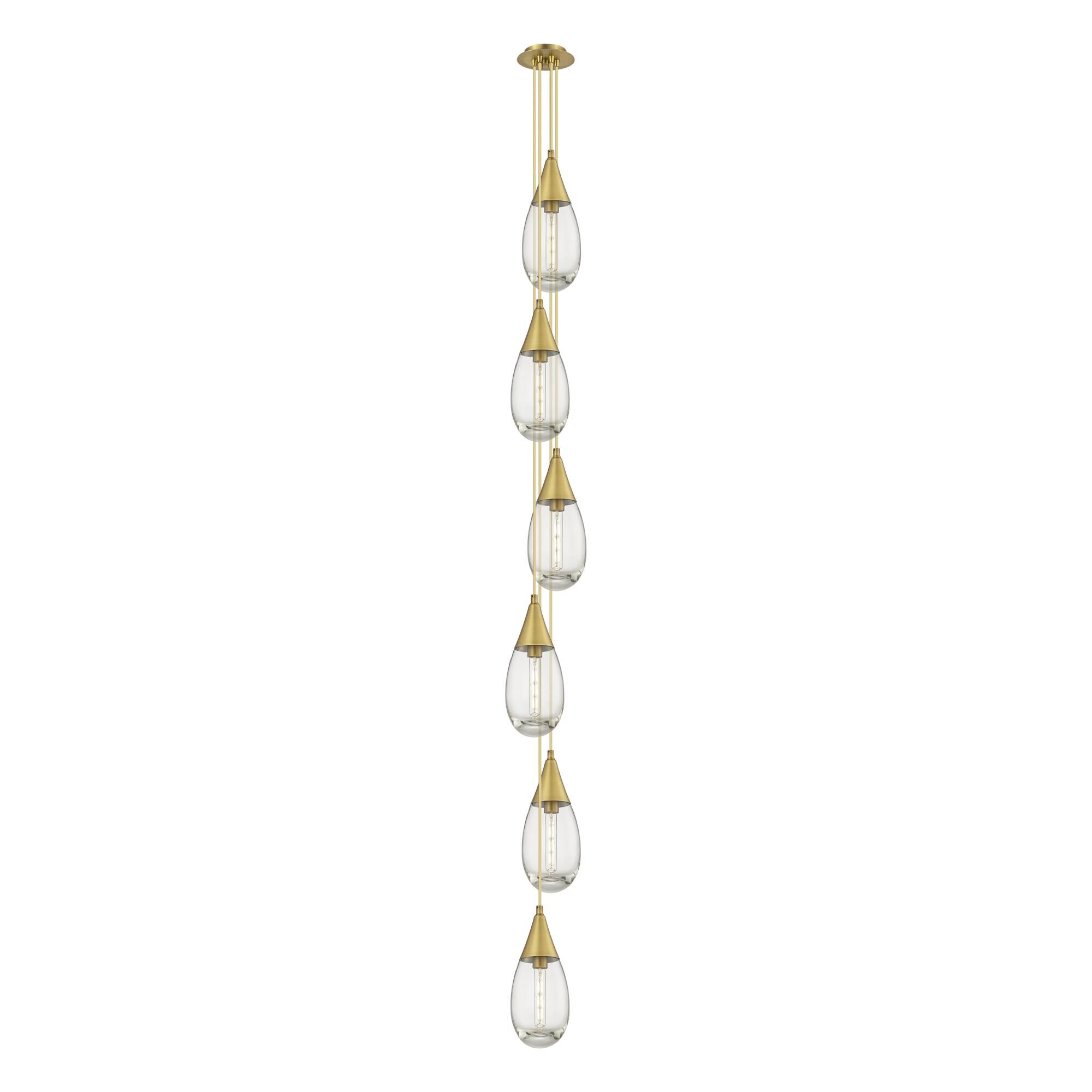 Bruno Marashlian Malone 8 Inch 6 Light Multi Light Pendant by Innovations Lighting