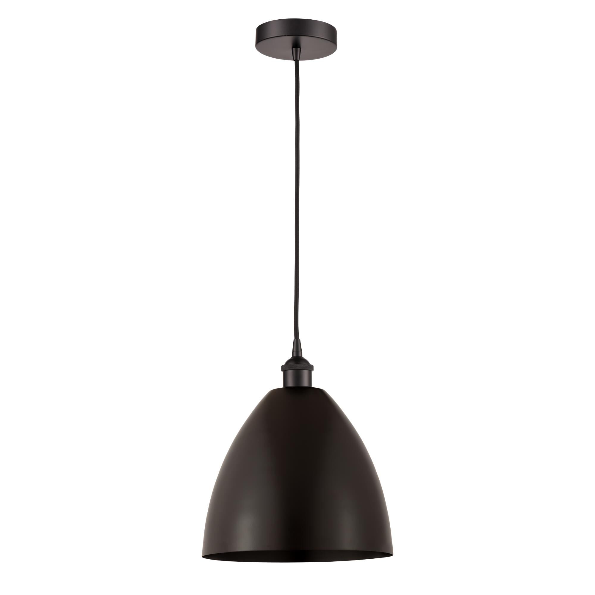 Shown in Oil Rubbed Bronze finish and Oil Rubbed Bronze Edison Dome shade