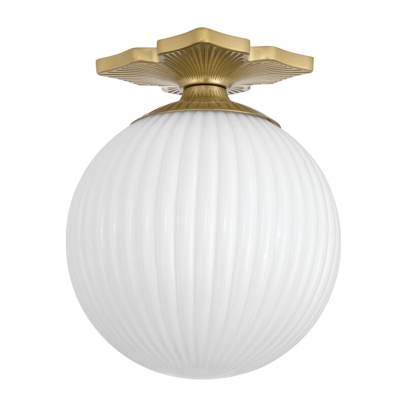Orly 10 Inch Semi Flush Mount by Crystorama