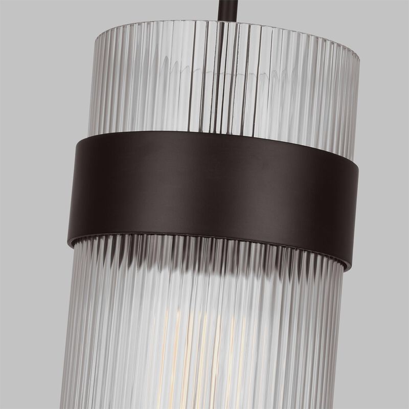 Chapman & Myers Geneva 14 Inch Mini Pendant by Visual Comfort Studio