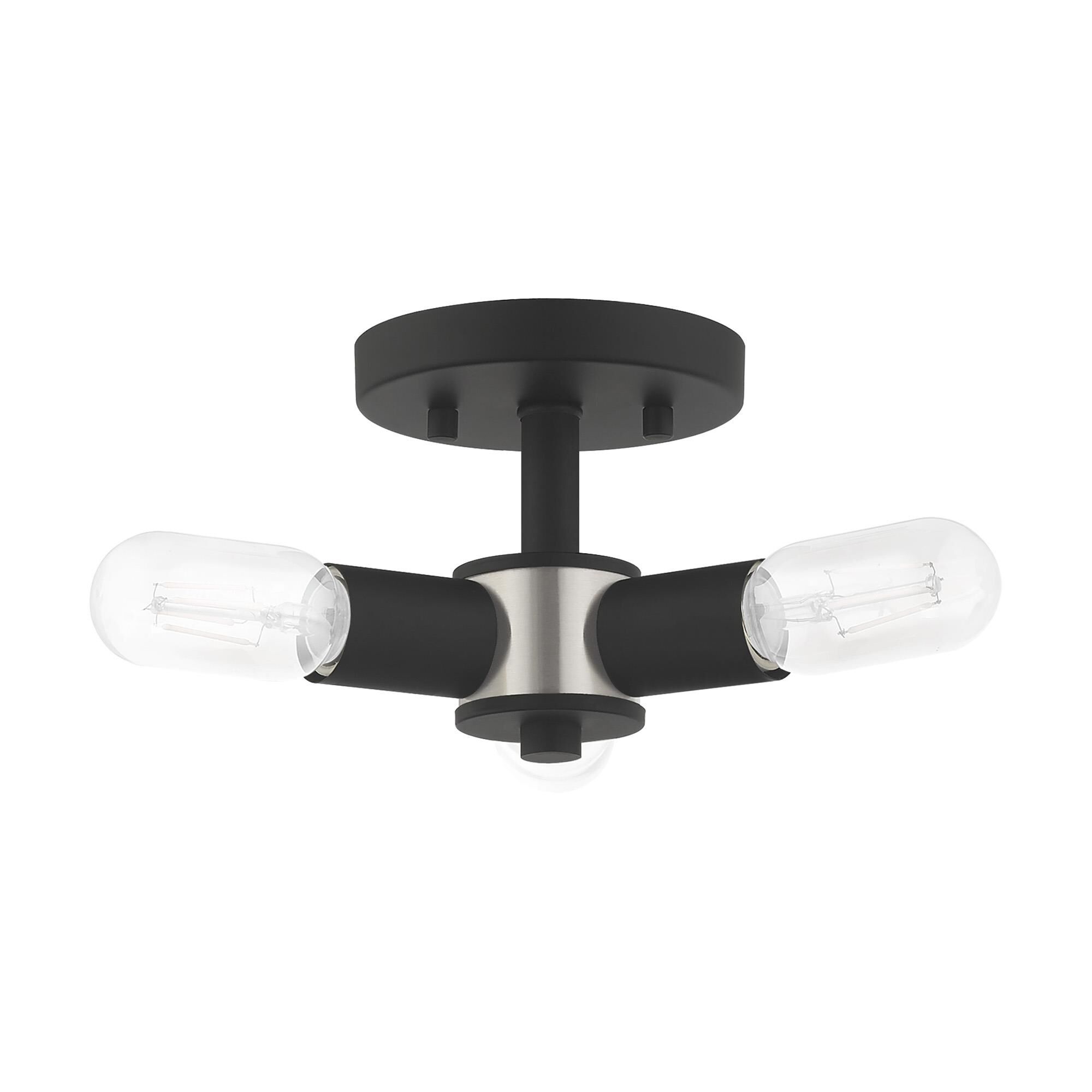 Copenhagen 3 Light Semi Flush Mount by Livex Lighting