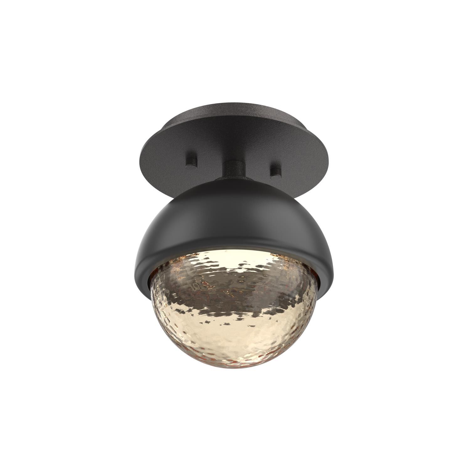 Shown in Graphite finish and Amber glass and Matte Black accent