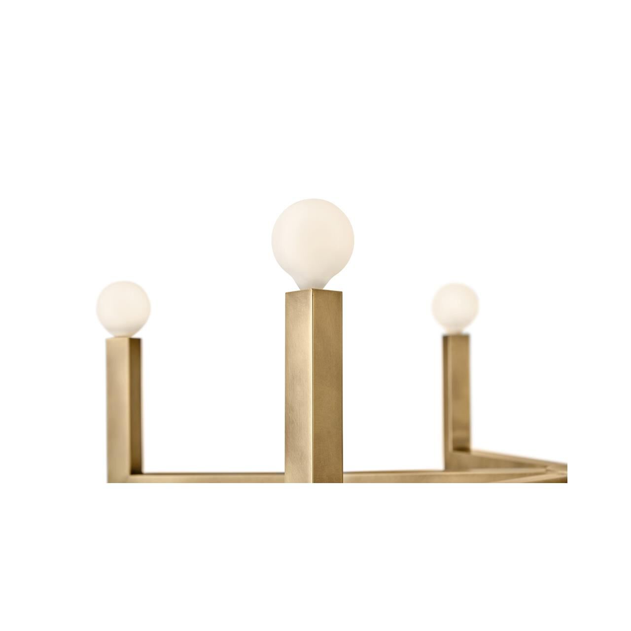 Shown in Heritage Brass finish