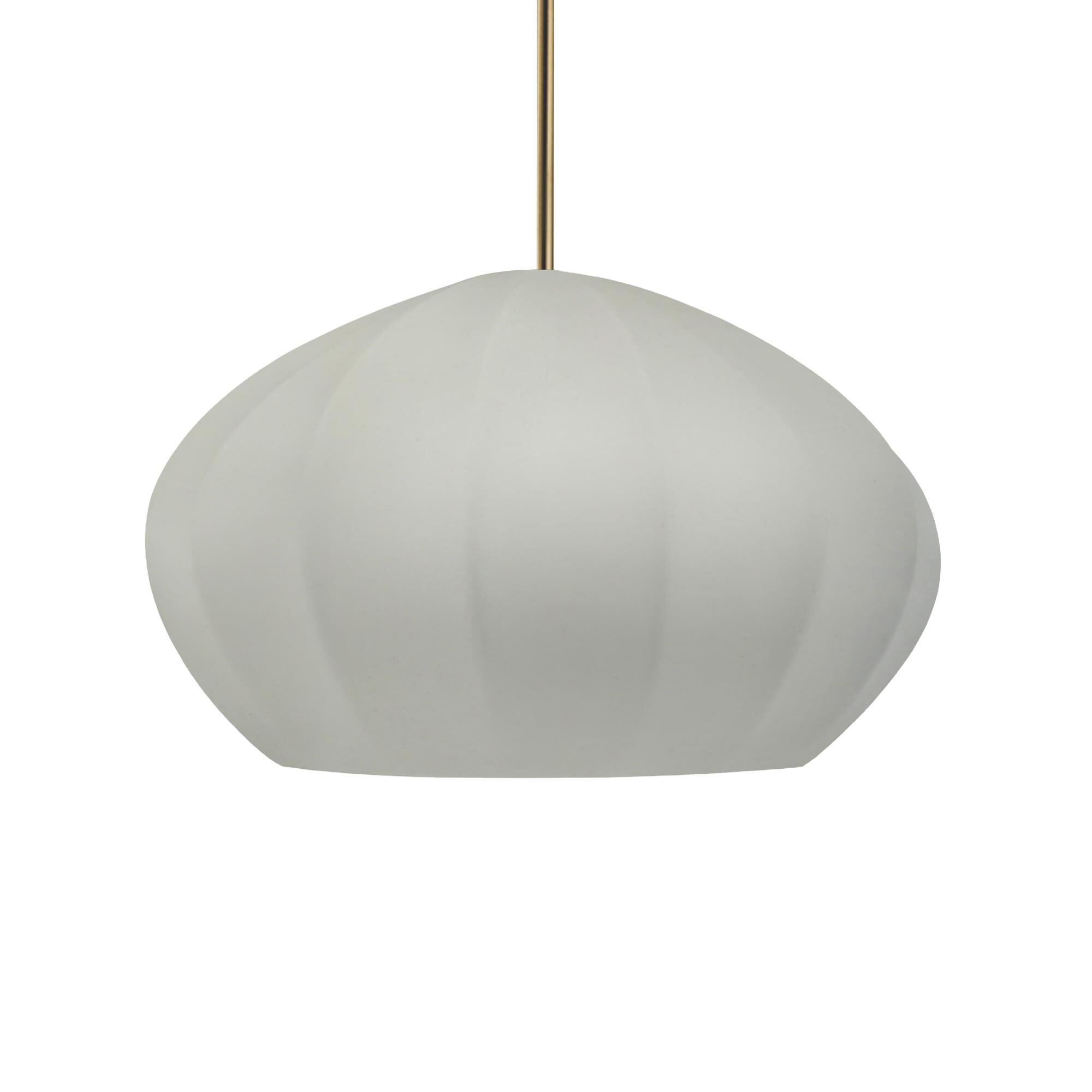 Fluted 13 Inch Large Pendant by Justice Design Group