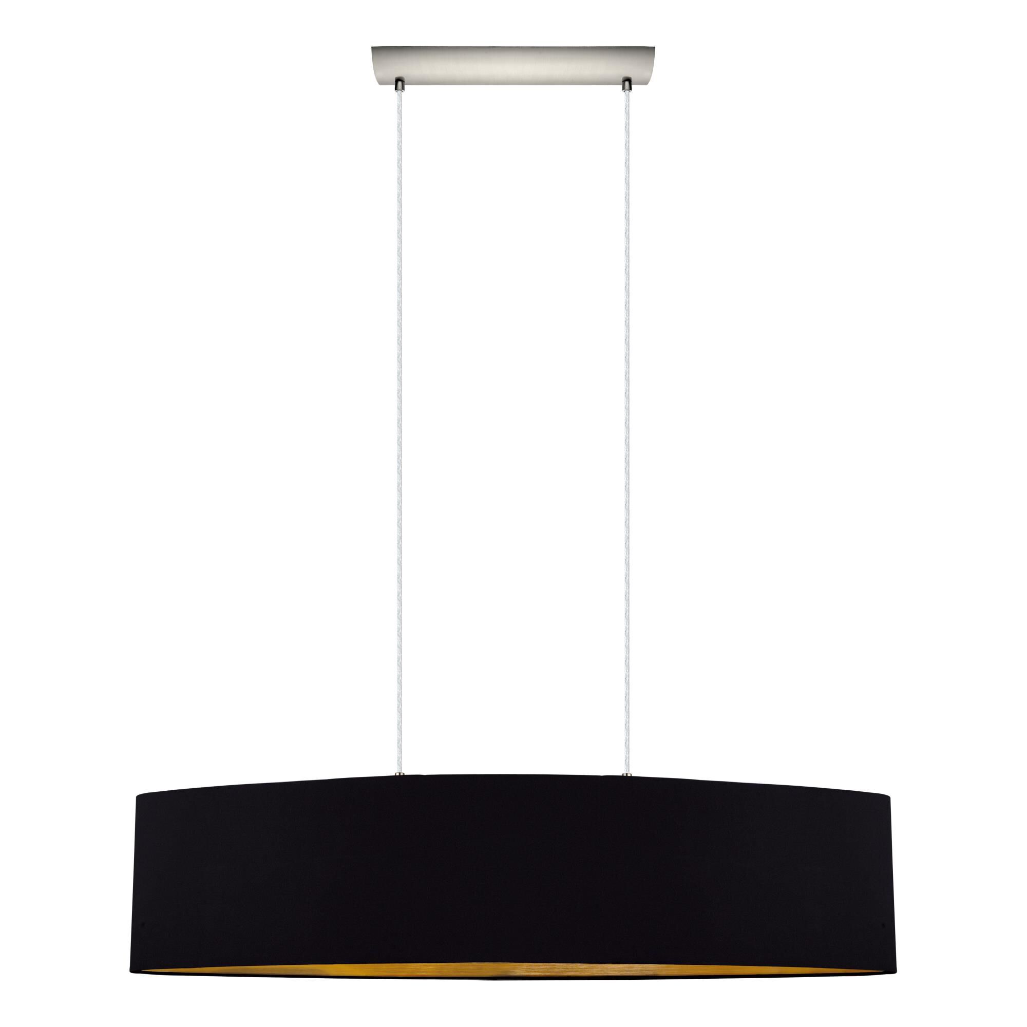 Eglo Maserlo 39 Inch 2 Light Linear Suspension Light by Eglo Lighting