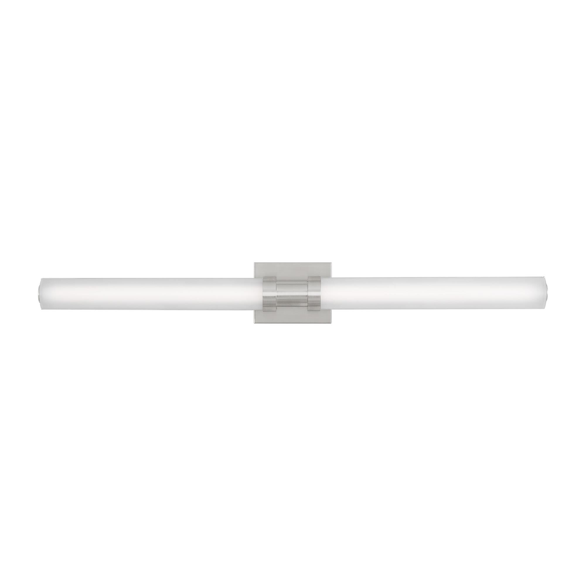 Shown in Brushed Nickel Silver finish and Arctic glass and Arctic Glass s shade