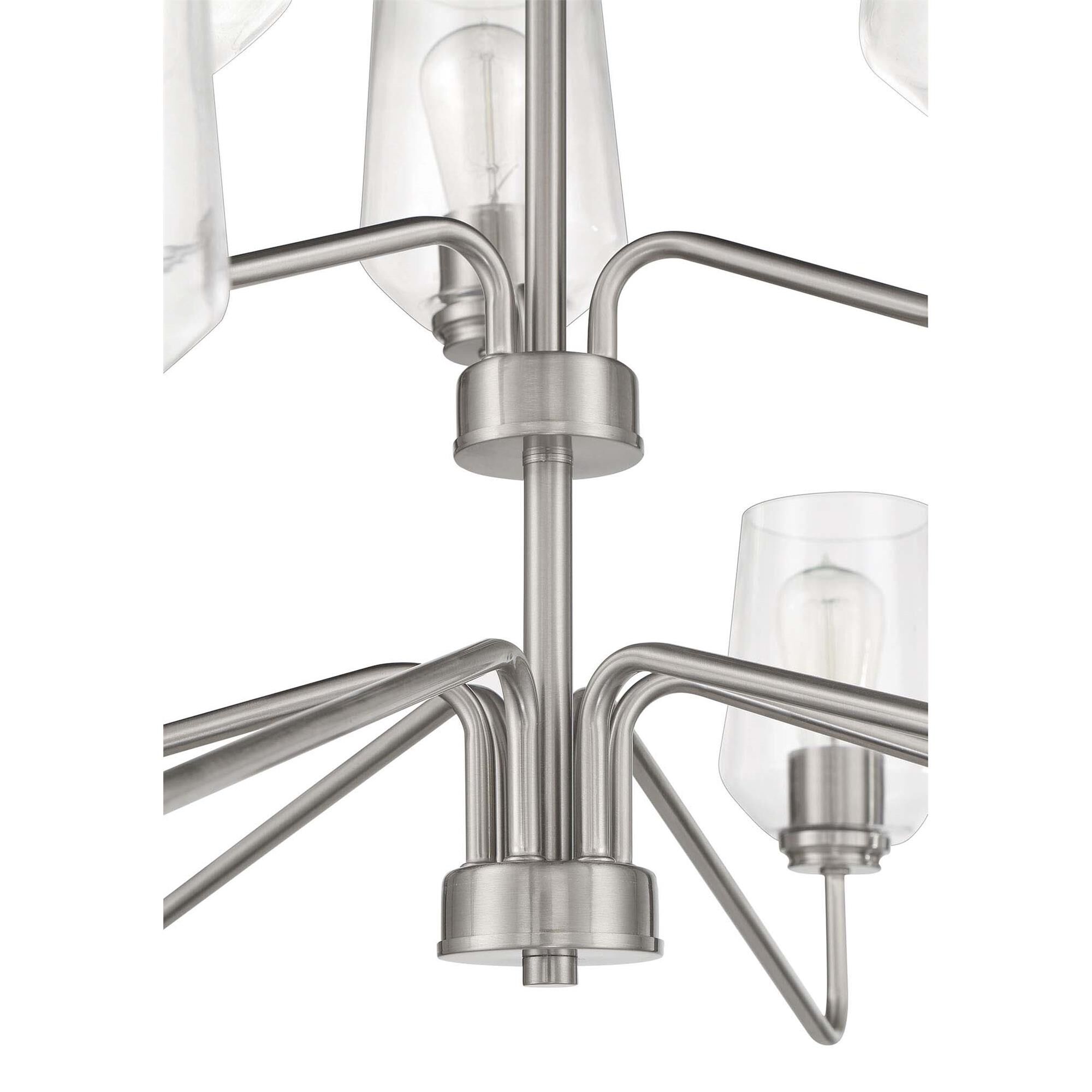 Shown in Brushed Polished Nickel finish