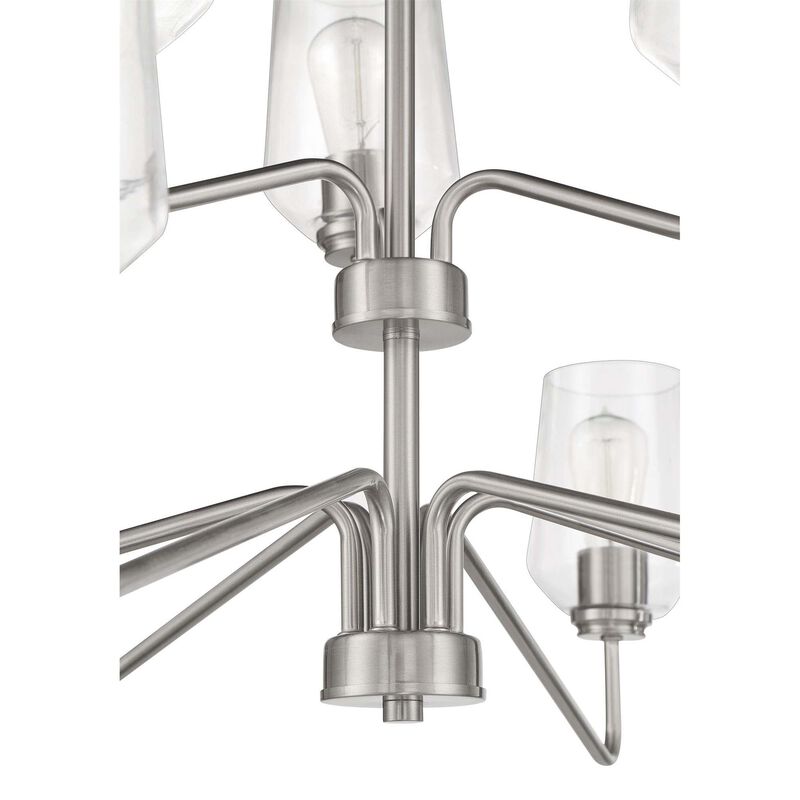 Shayna 39 Inch 9 Light Chandelier by Craftmade