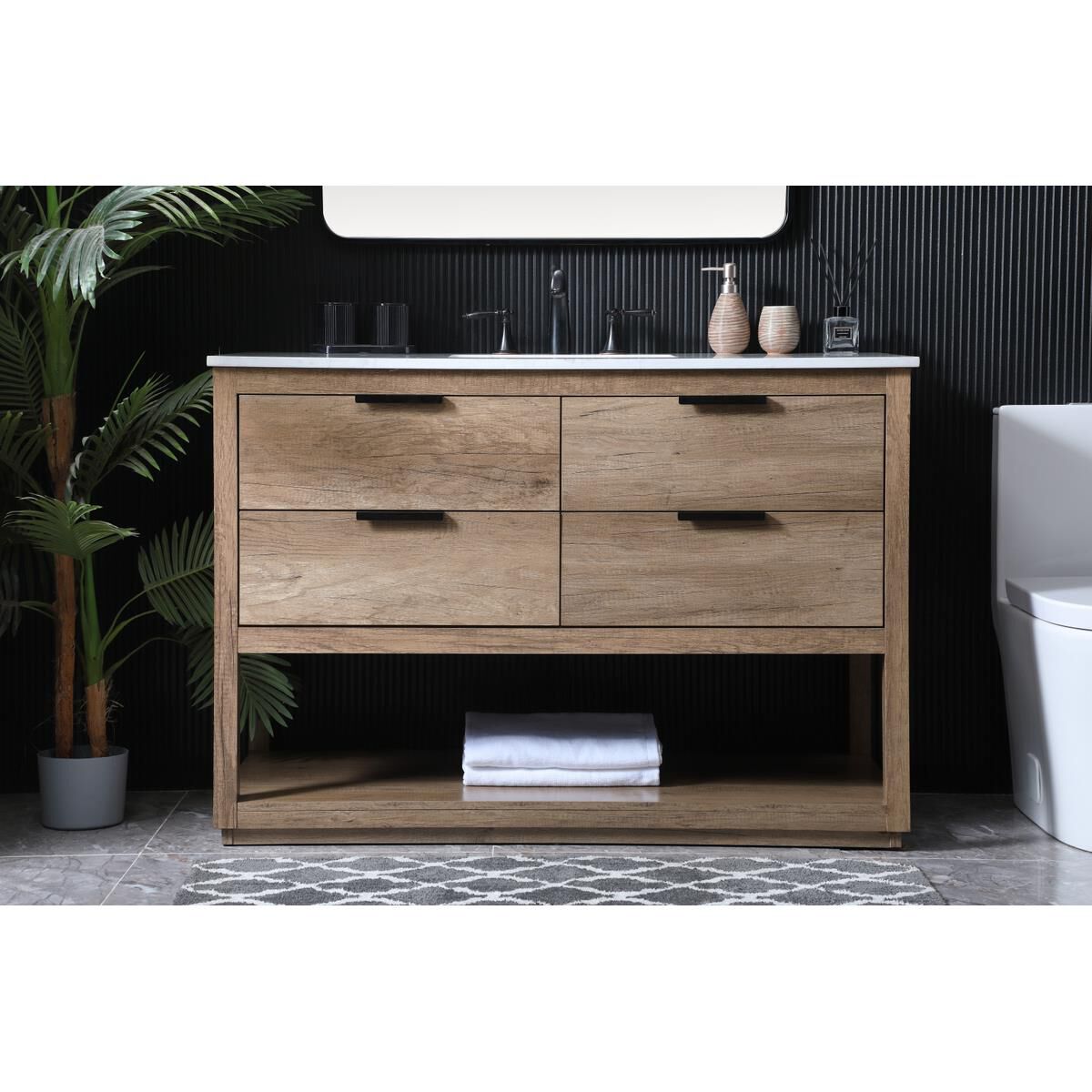 Shown in Natural Oak finish