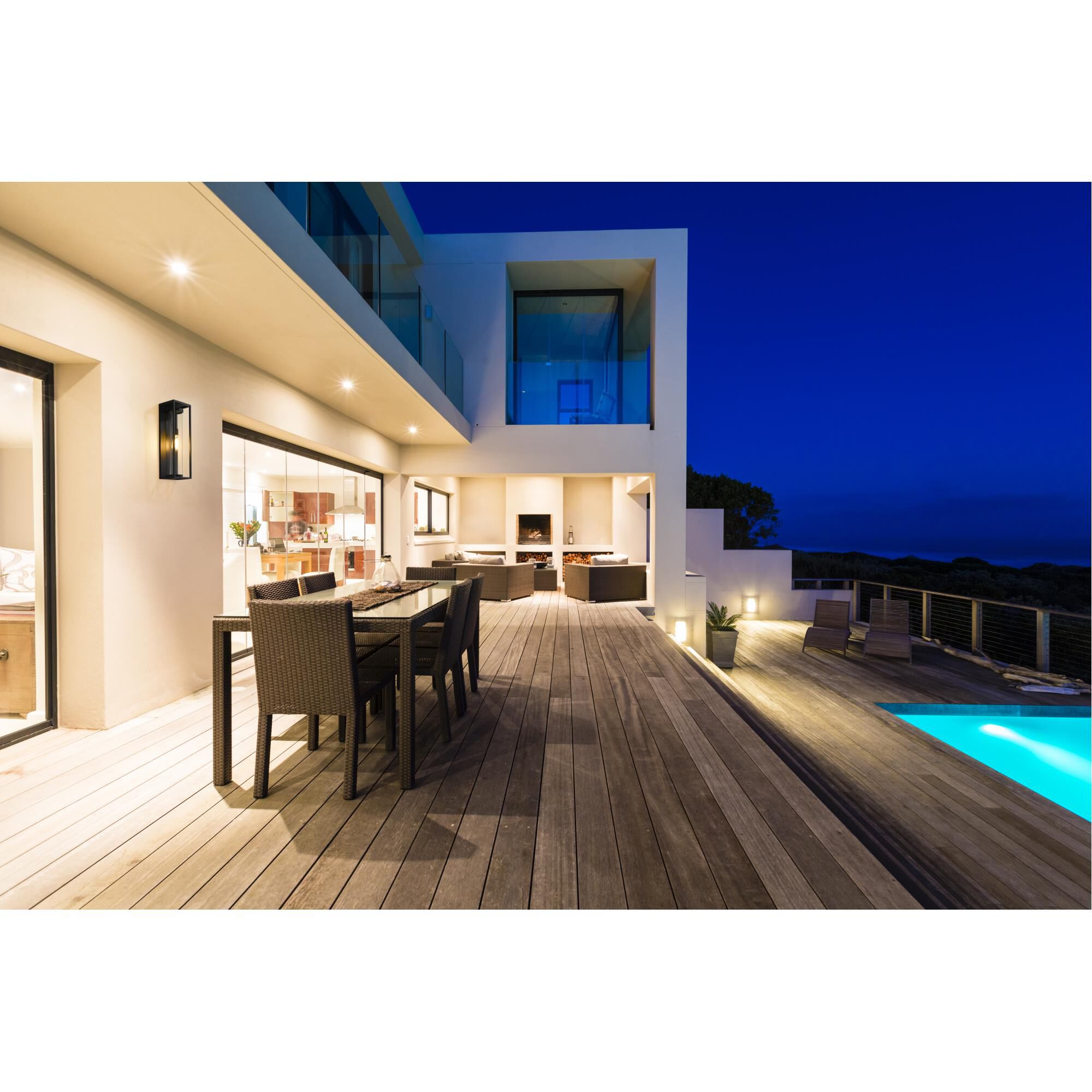 Z-Lite Dunbroch 24 Inch Tall Outdoor Wall Light