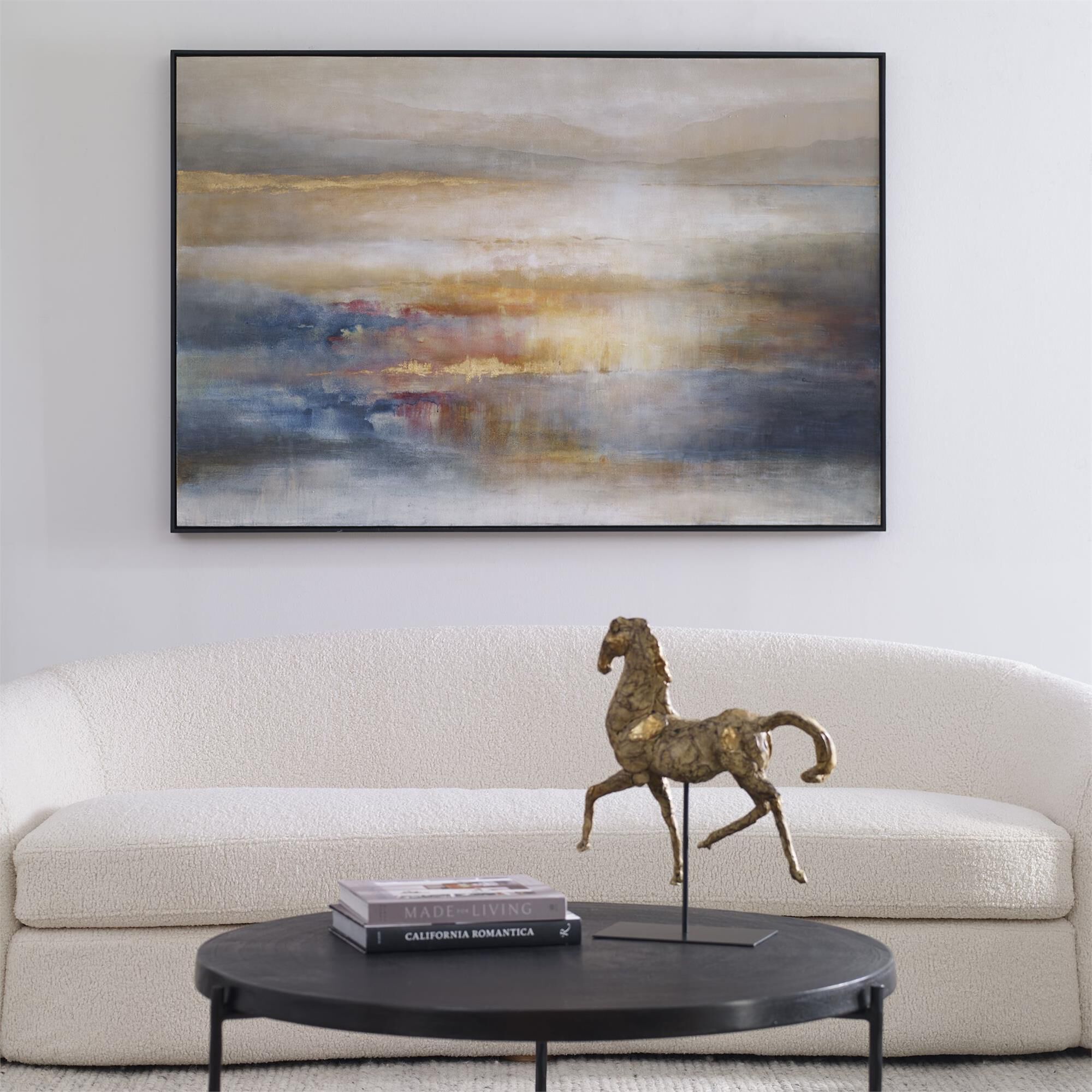 Seafaring Dusk Painting,