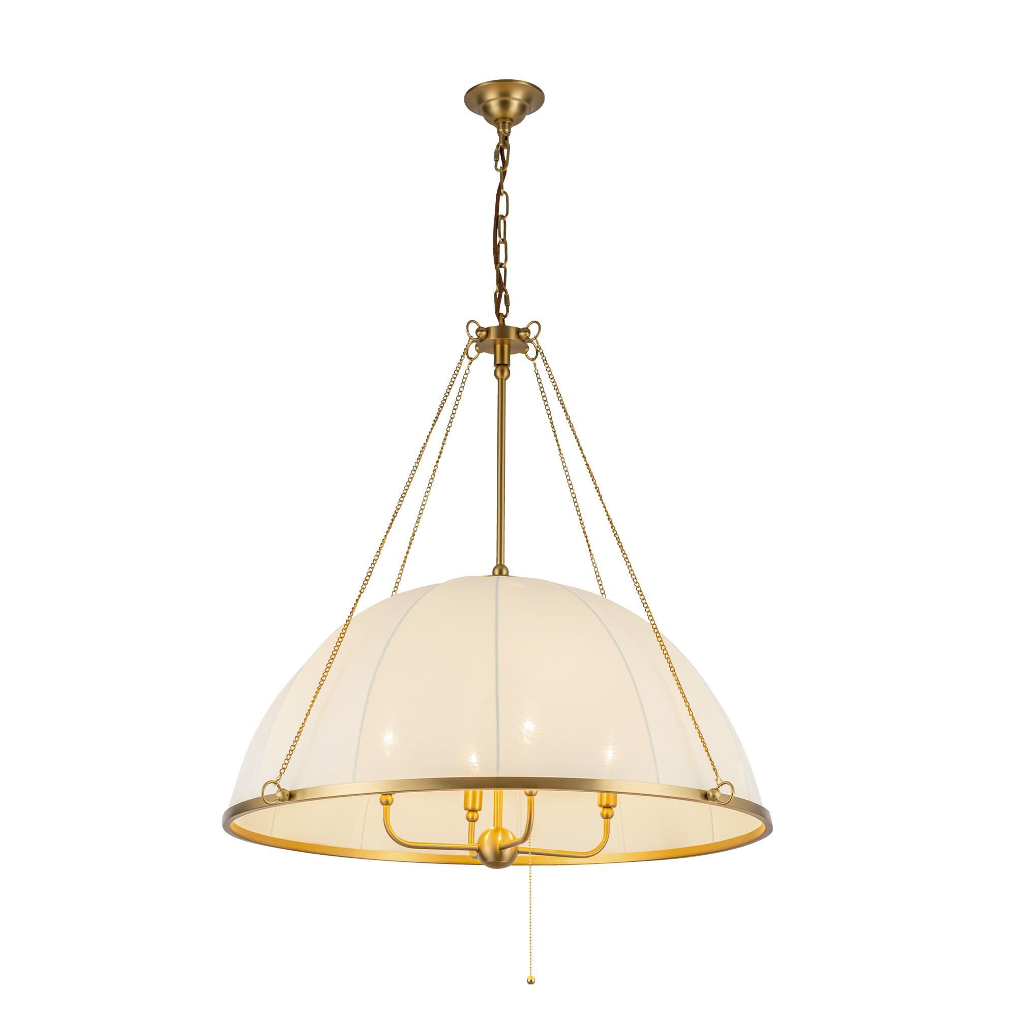 Shown in Brushed Gold finish and Spandex shade