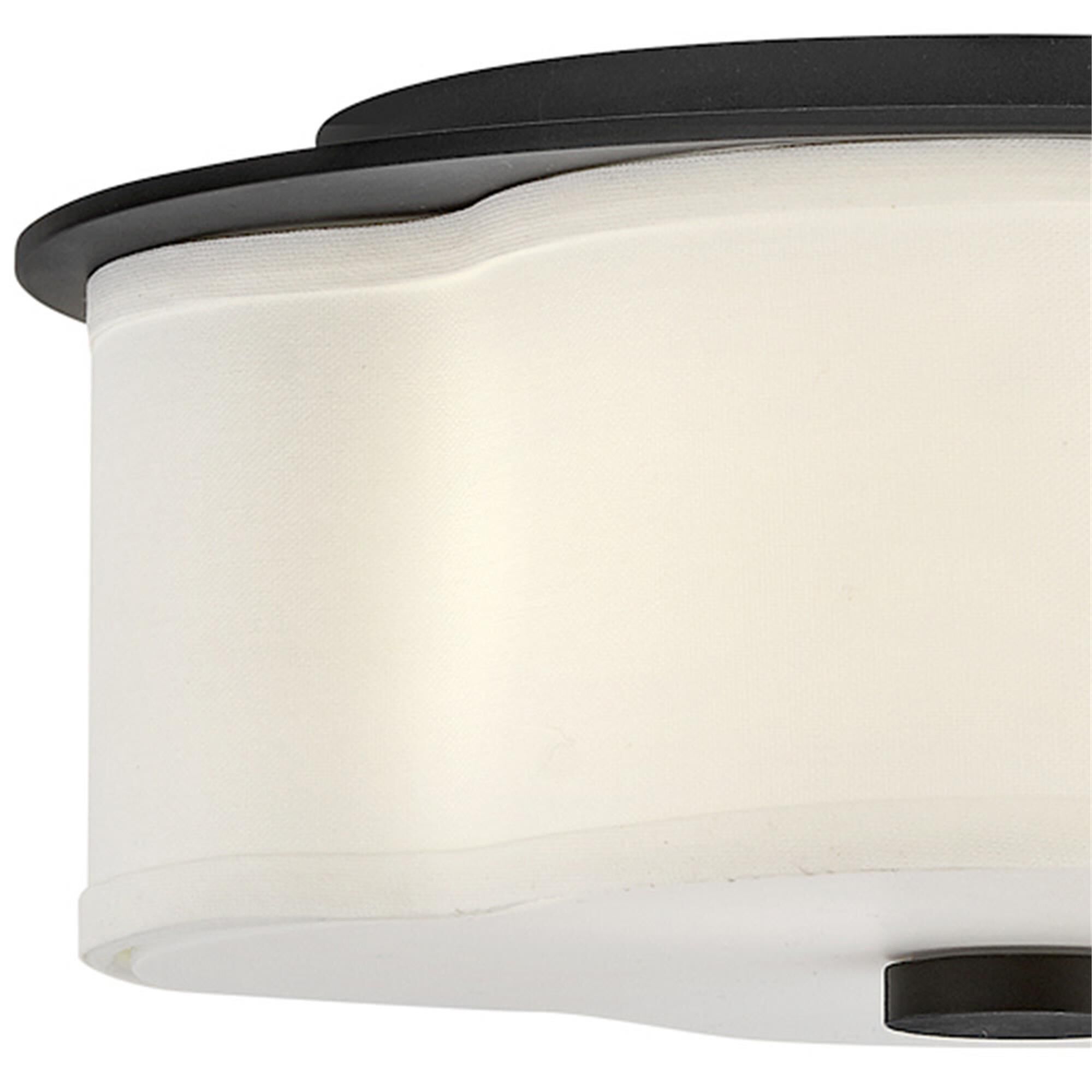 Delaney 14 Inch 2 Light Flush Mount,