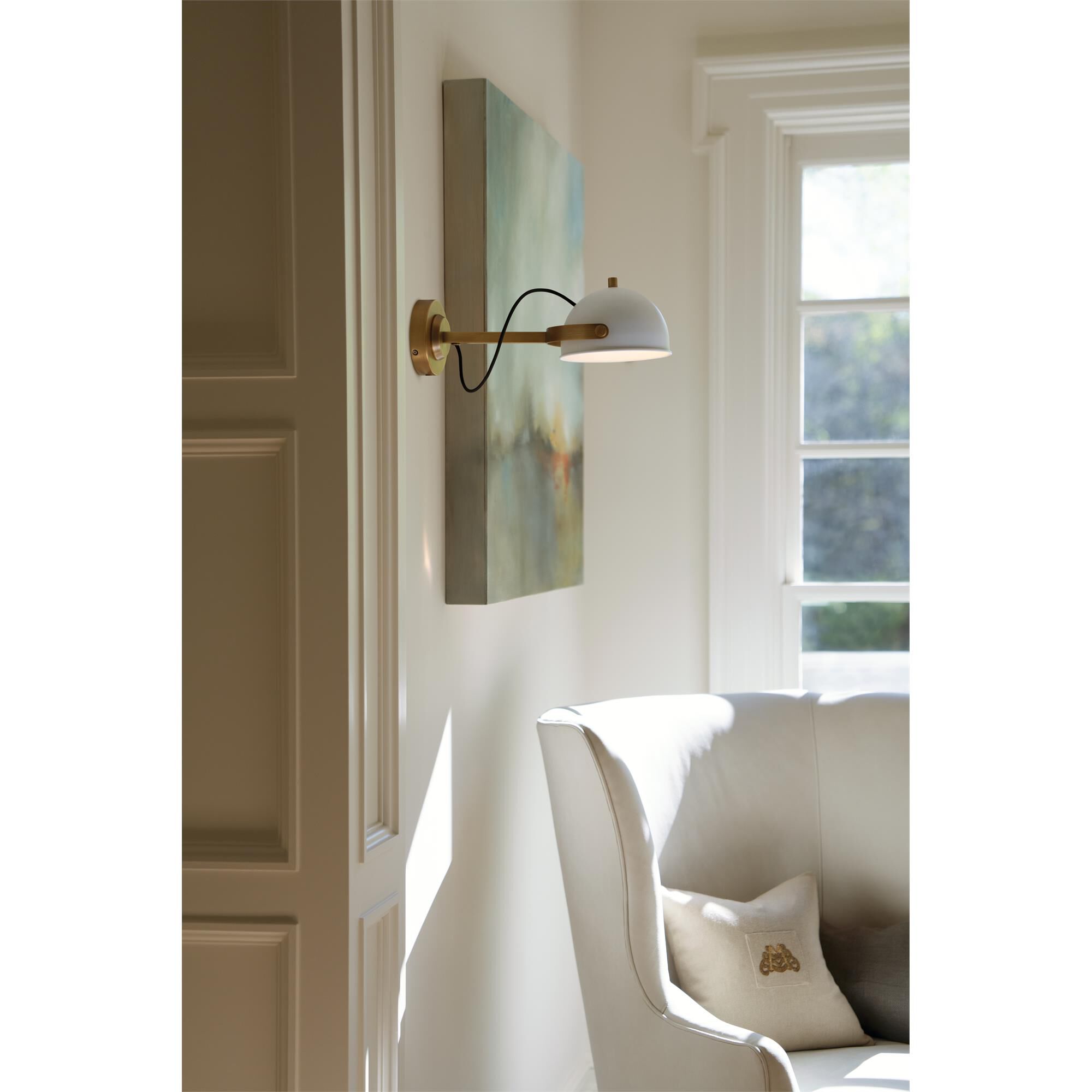 Spence Medium Wall Swing Lamp,
