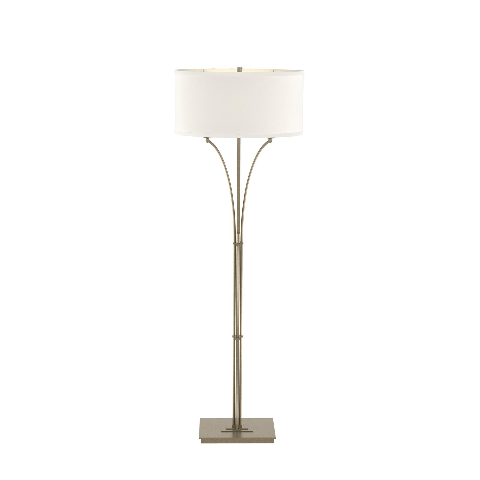 Shown in Soft Gold finish and Flax shade